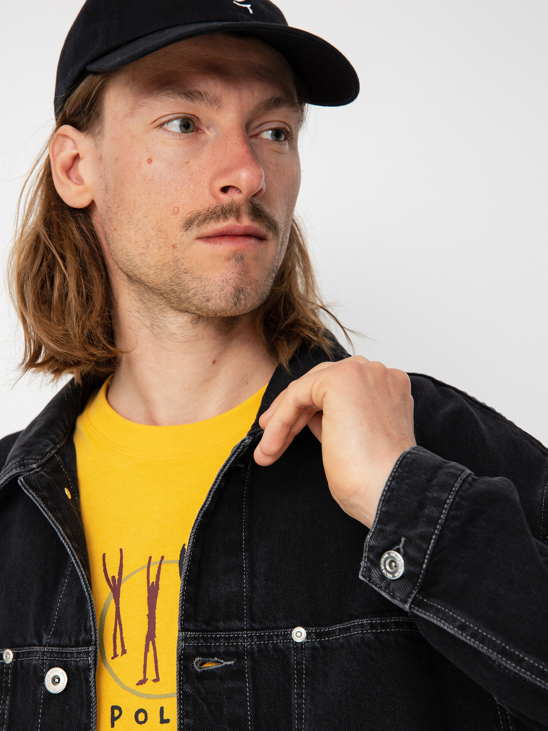 Geacă Polar Skate Patrik Denim (silver black)