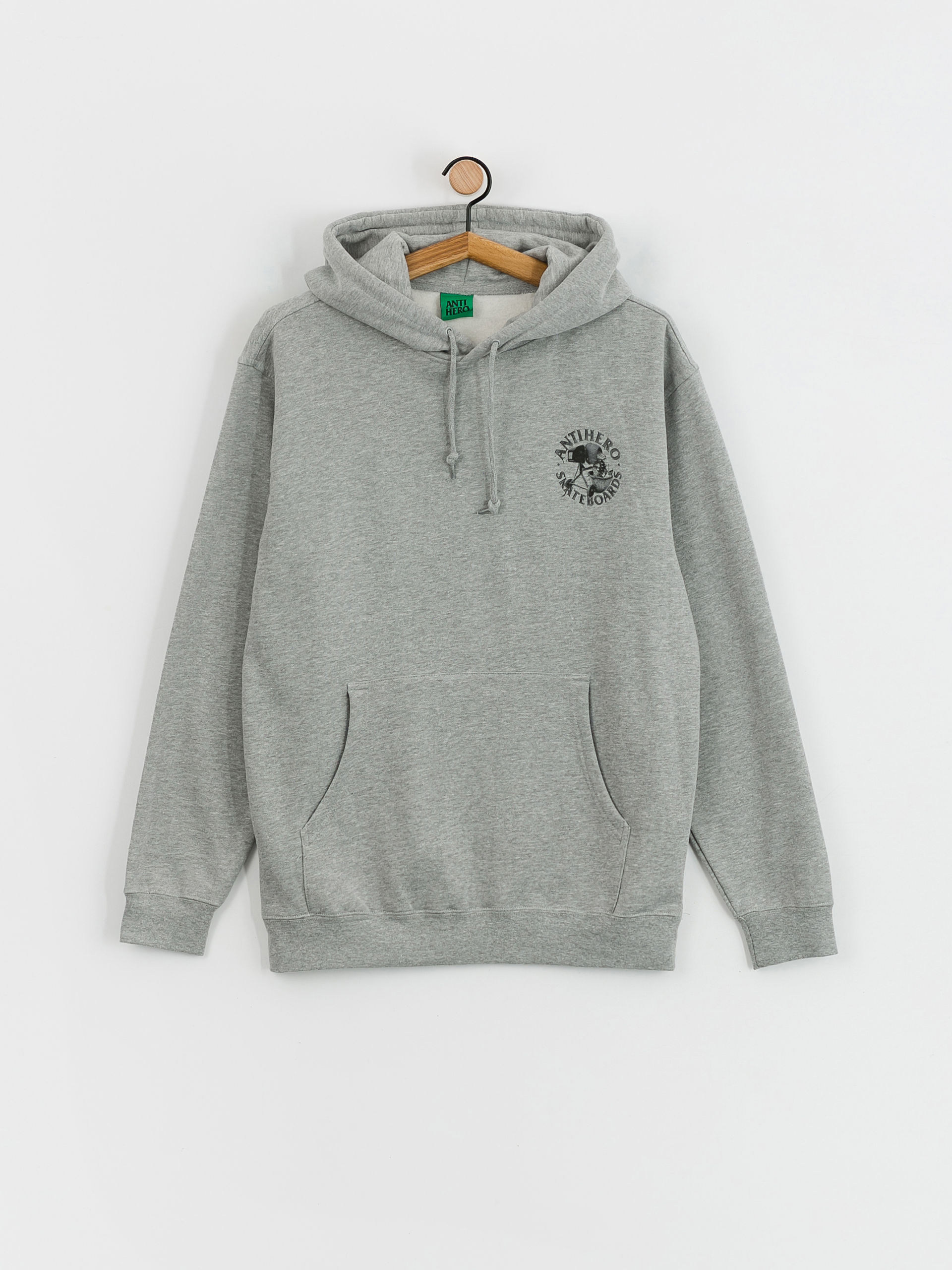 Hanorac cu glugă Antihero Diy Eagle HD (heather grey w/black prints)