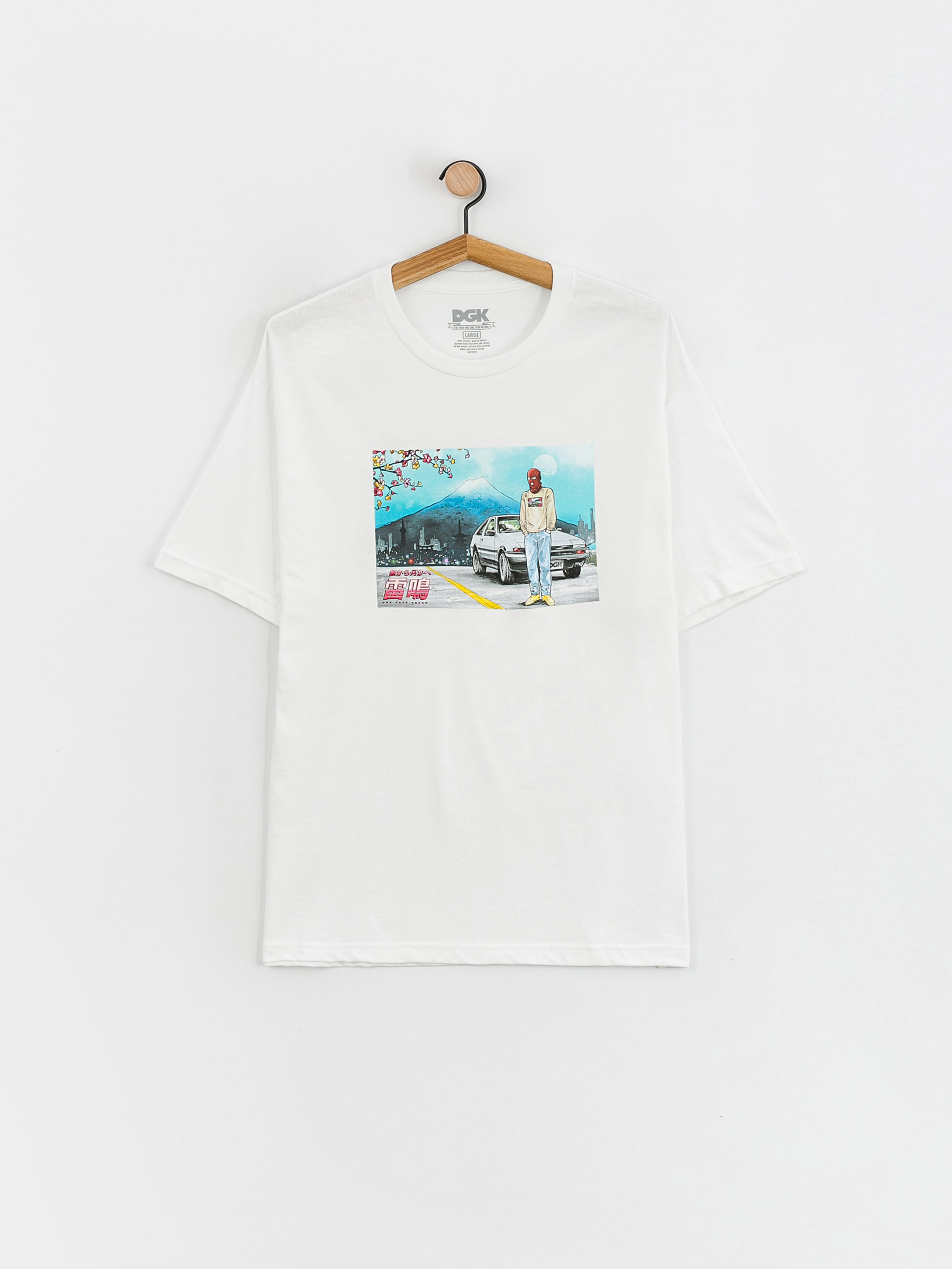 Tricou DGK Hachi Roku (white)