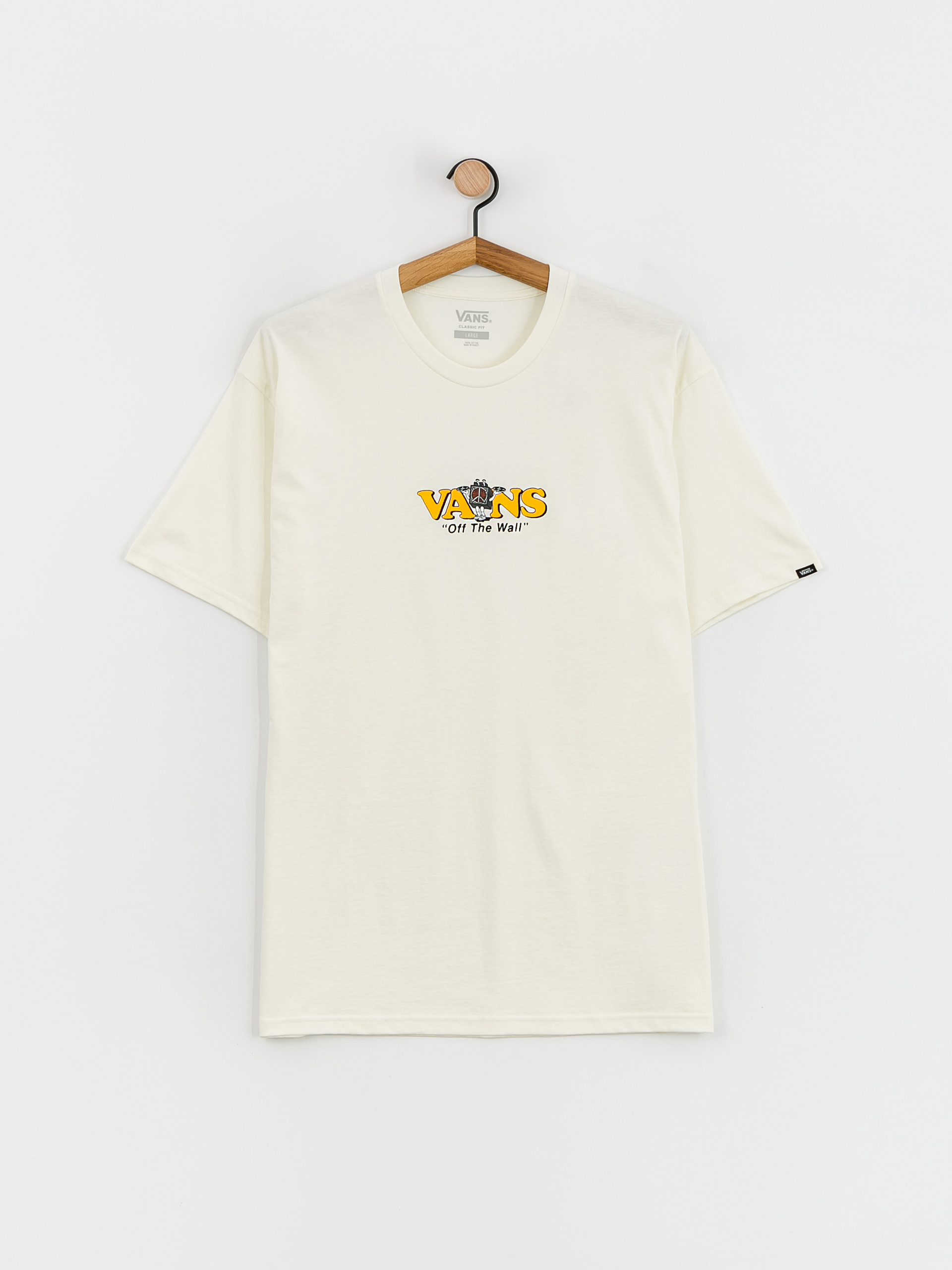 Tricou Vans Music Box Logo (marshmallow)