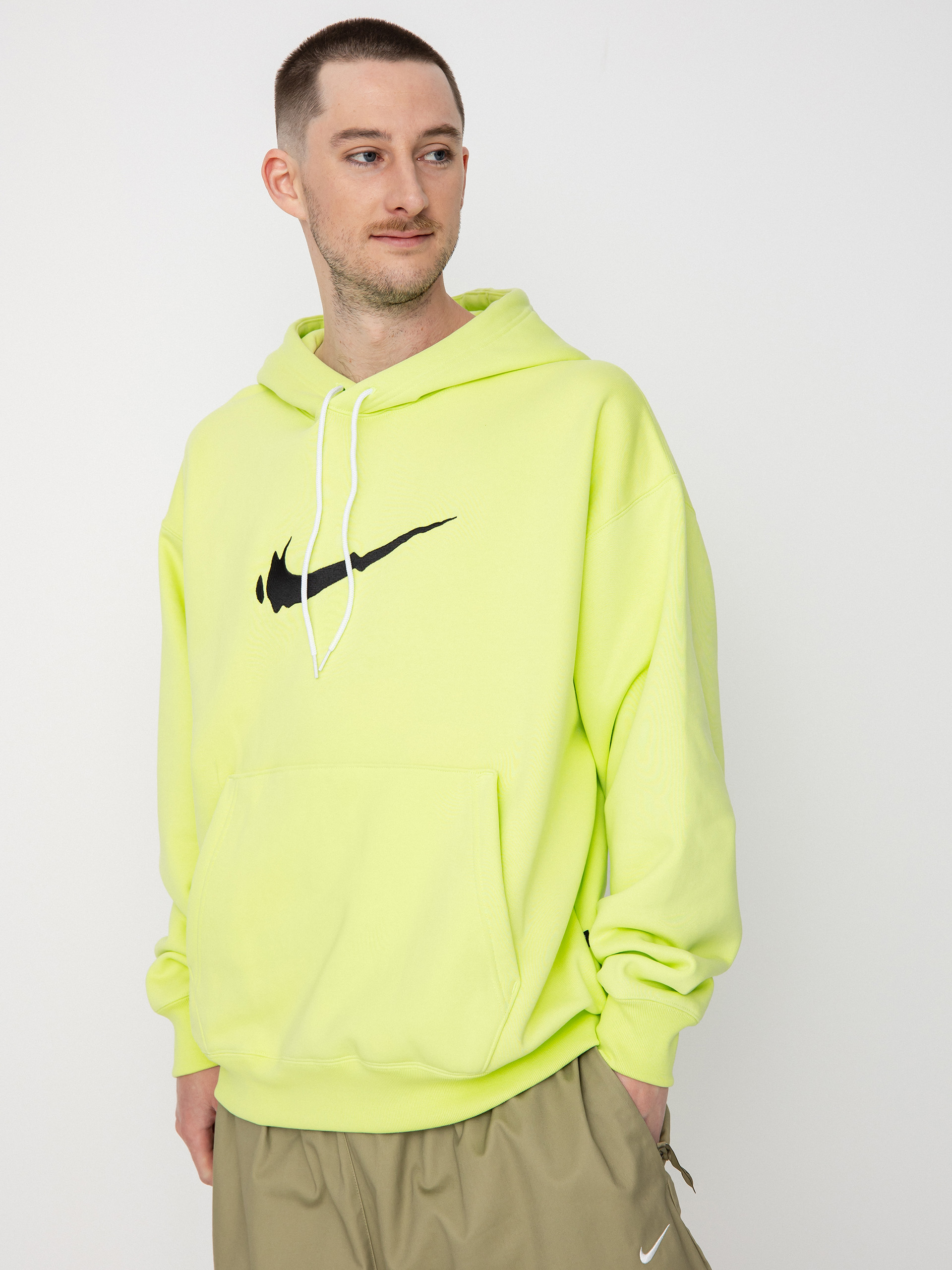 Hanorac cu glugă Nike SB Copyshop Swoosh HD (lt lemon twist)