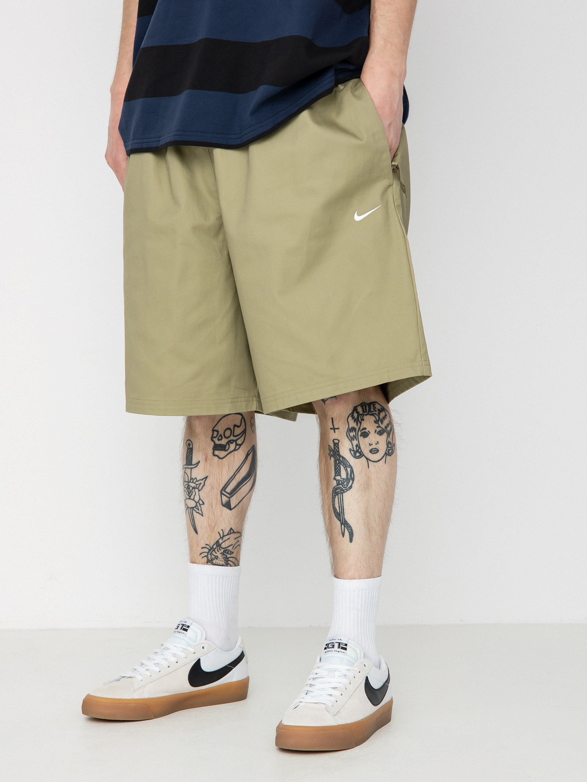 Șort Nike SB Skyring (neutral olive/white)