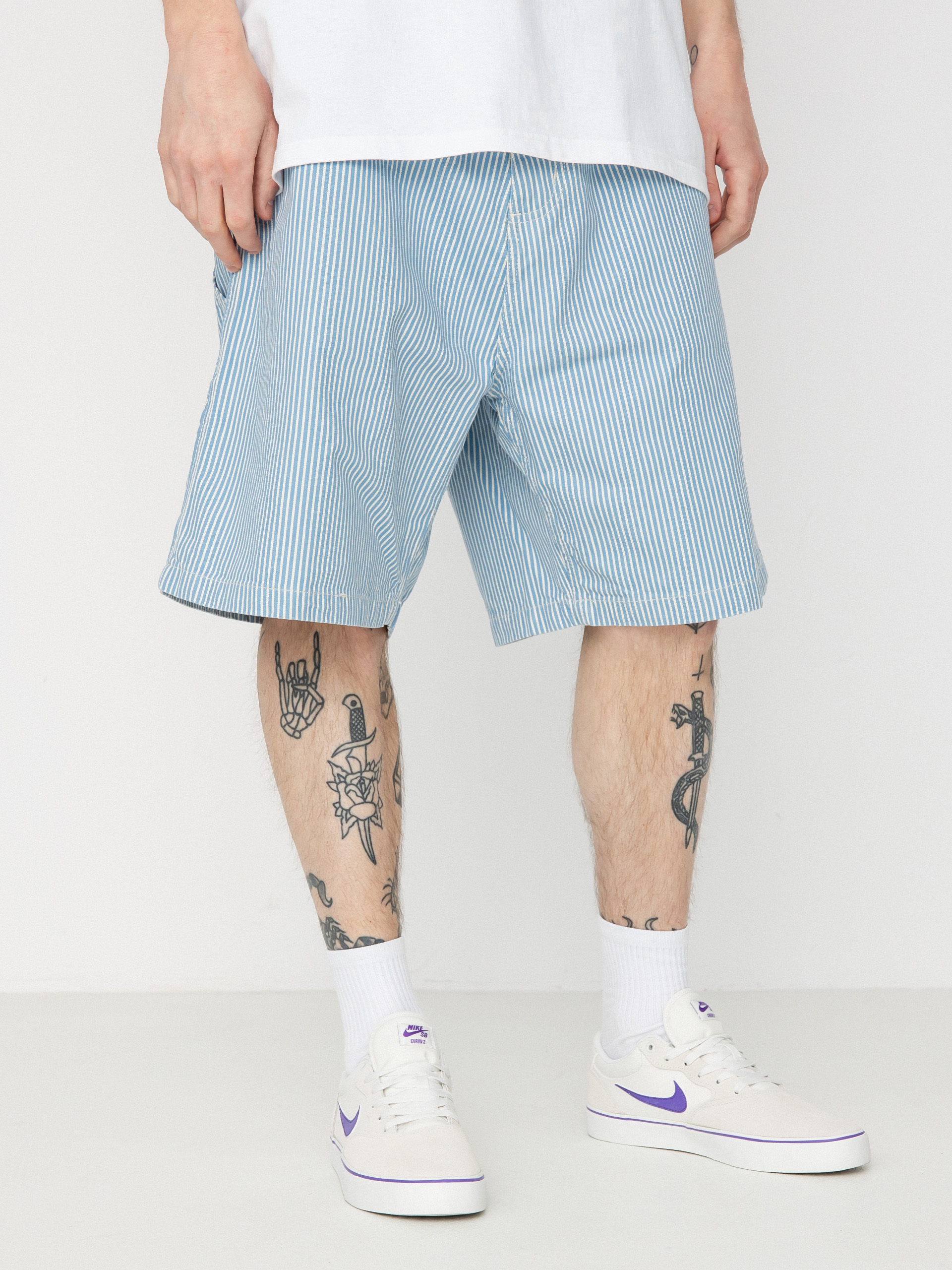 Șort Carhartt WIP Terrell SK (bleach/wax)