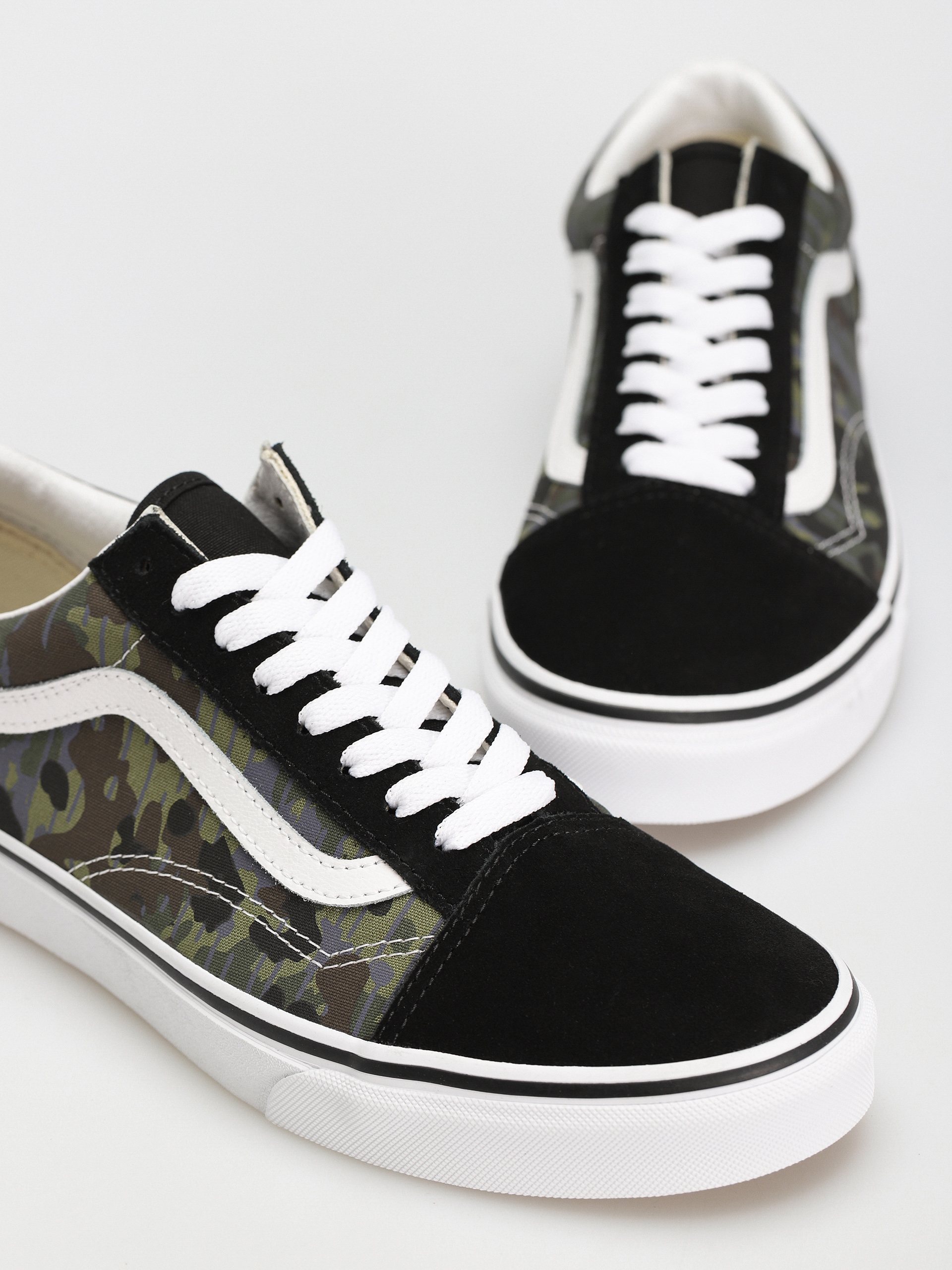 Pantofi Vans Old Skool (rain camo green/multi)