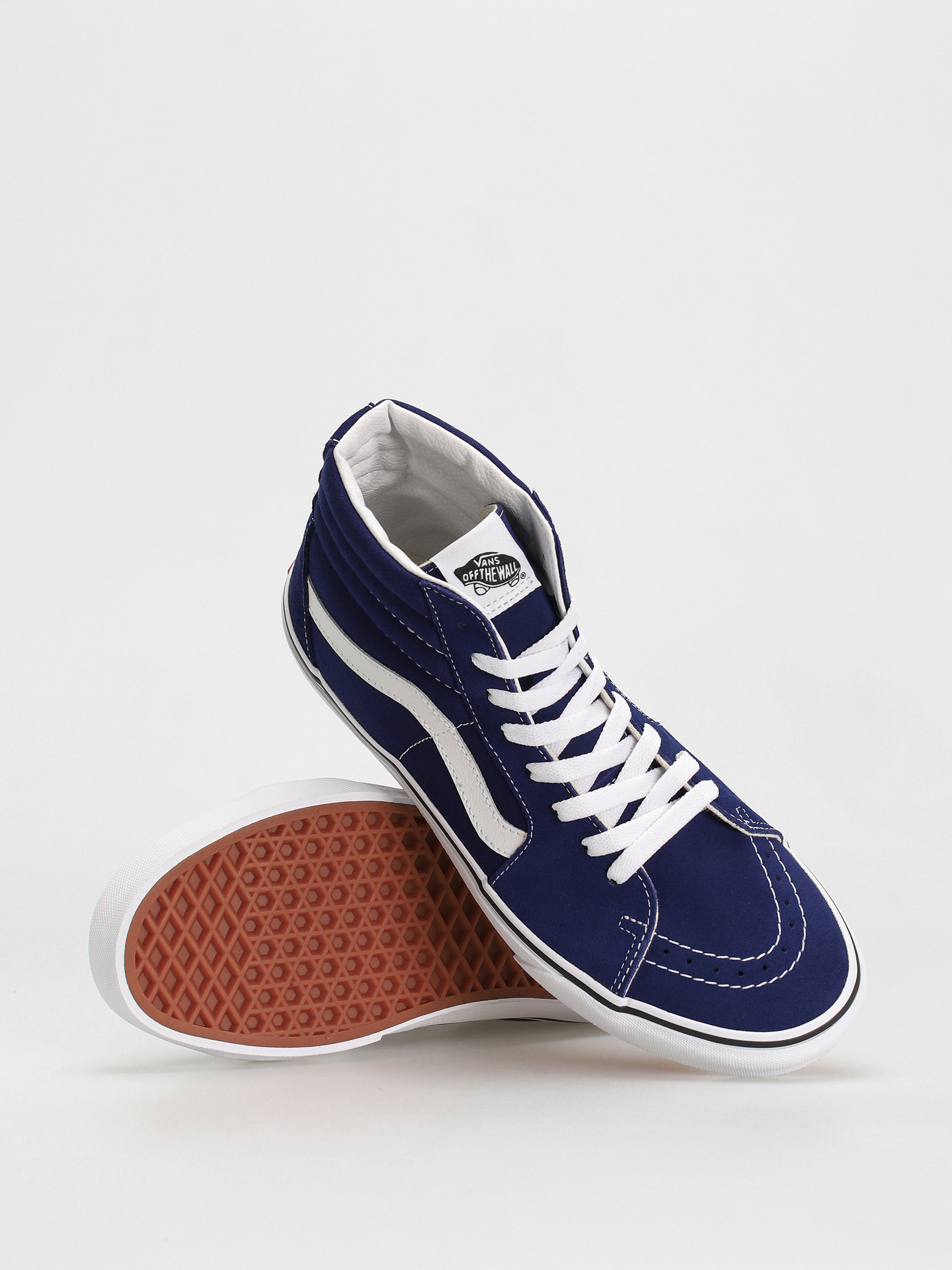 Pantofi Vans Sk8 Hi (color theory beacon blue)