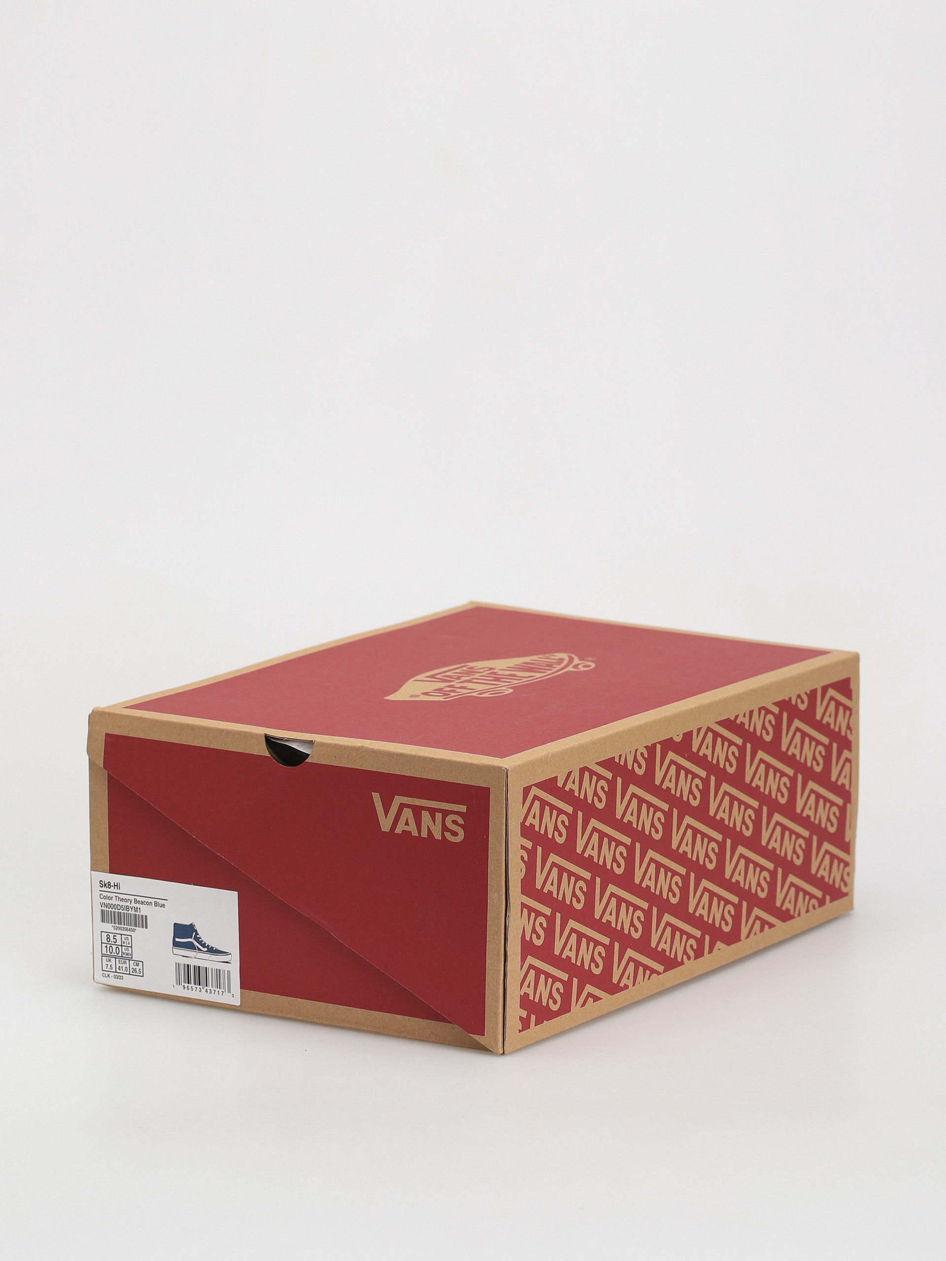 Pantofi Vans Sk8 Hi (color theory beacon blue)