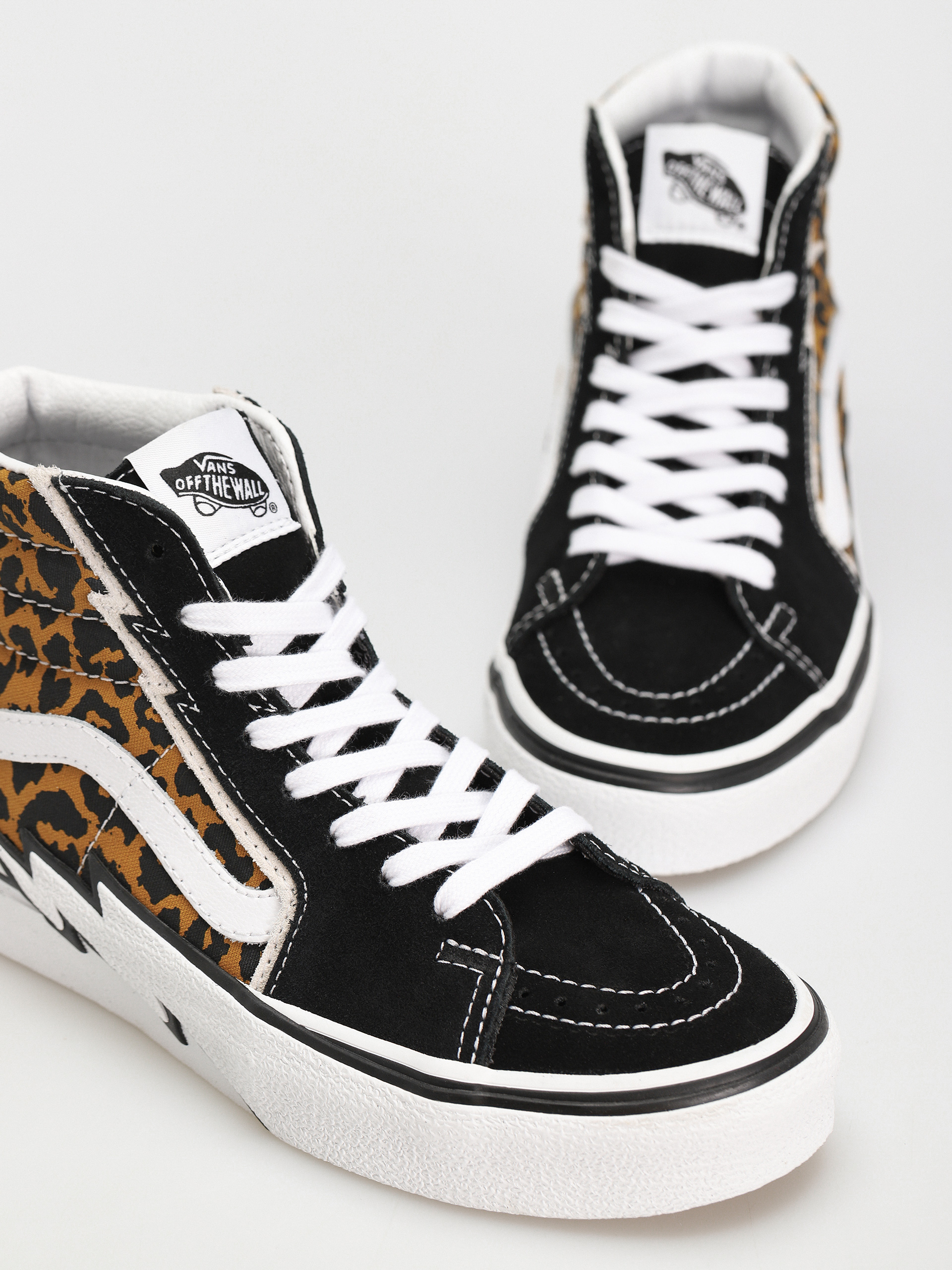 Pantofi Vans Sk8 Hi Bolt (leopard black/true white)