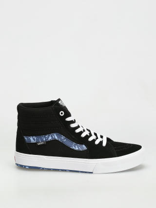 Pantofi Vans Bmx Sk8 Hi (marble black/white/blue)