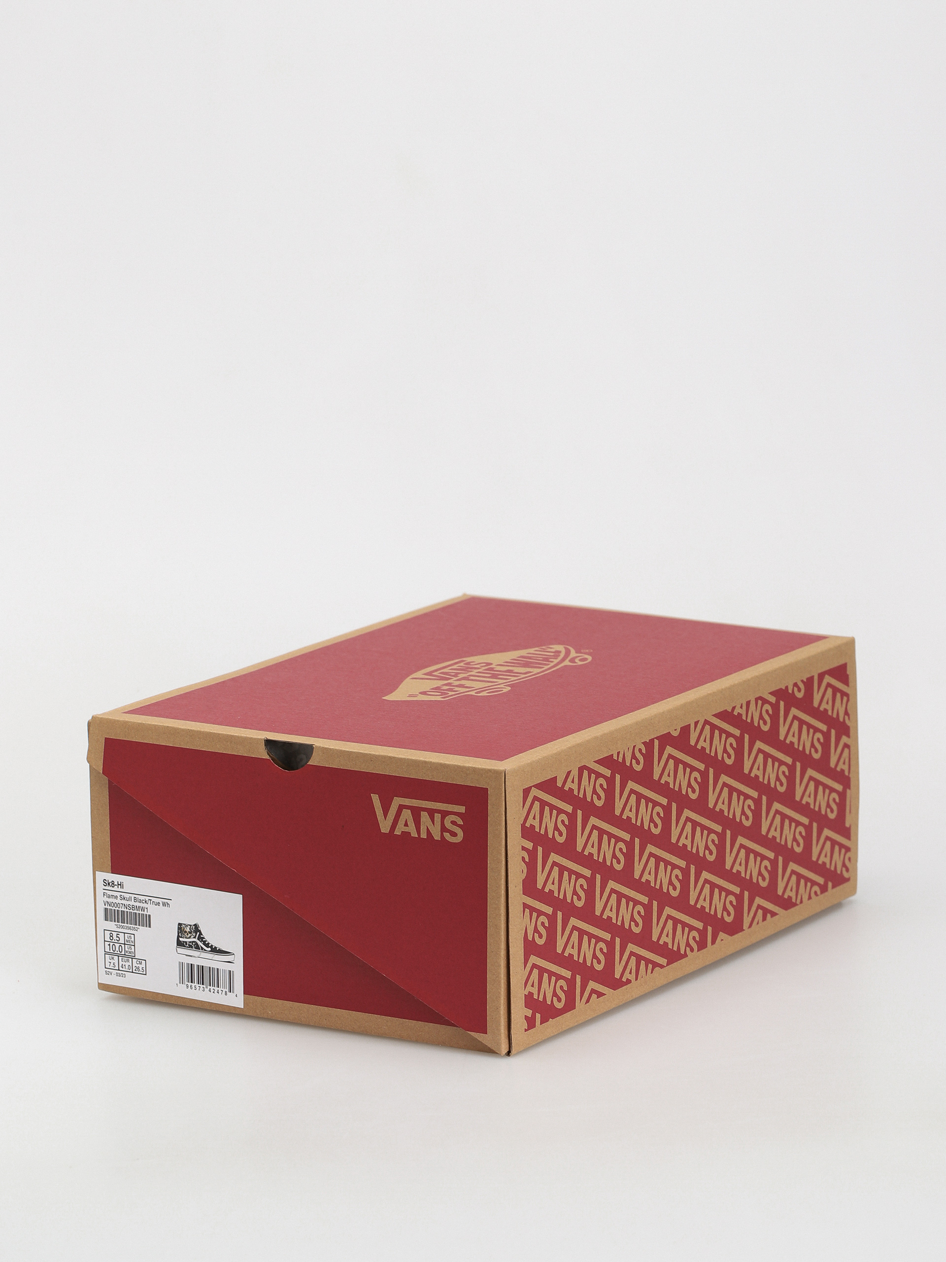 Pantofi Vans Sk8 Hi (flame skull black/true white)