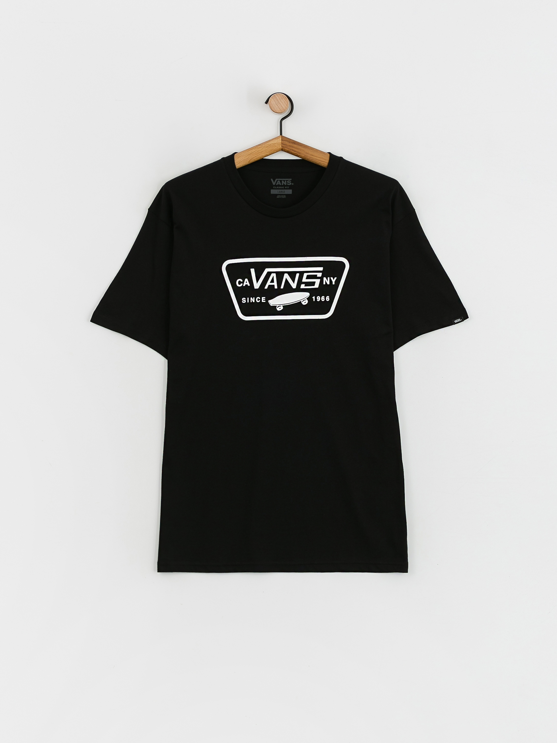 Tricou Vans Full Patch (black/white)