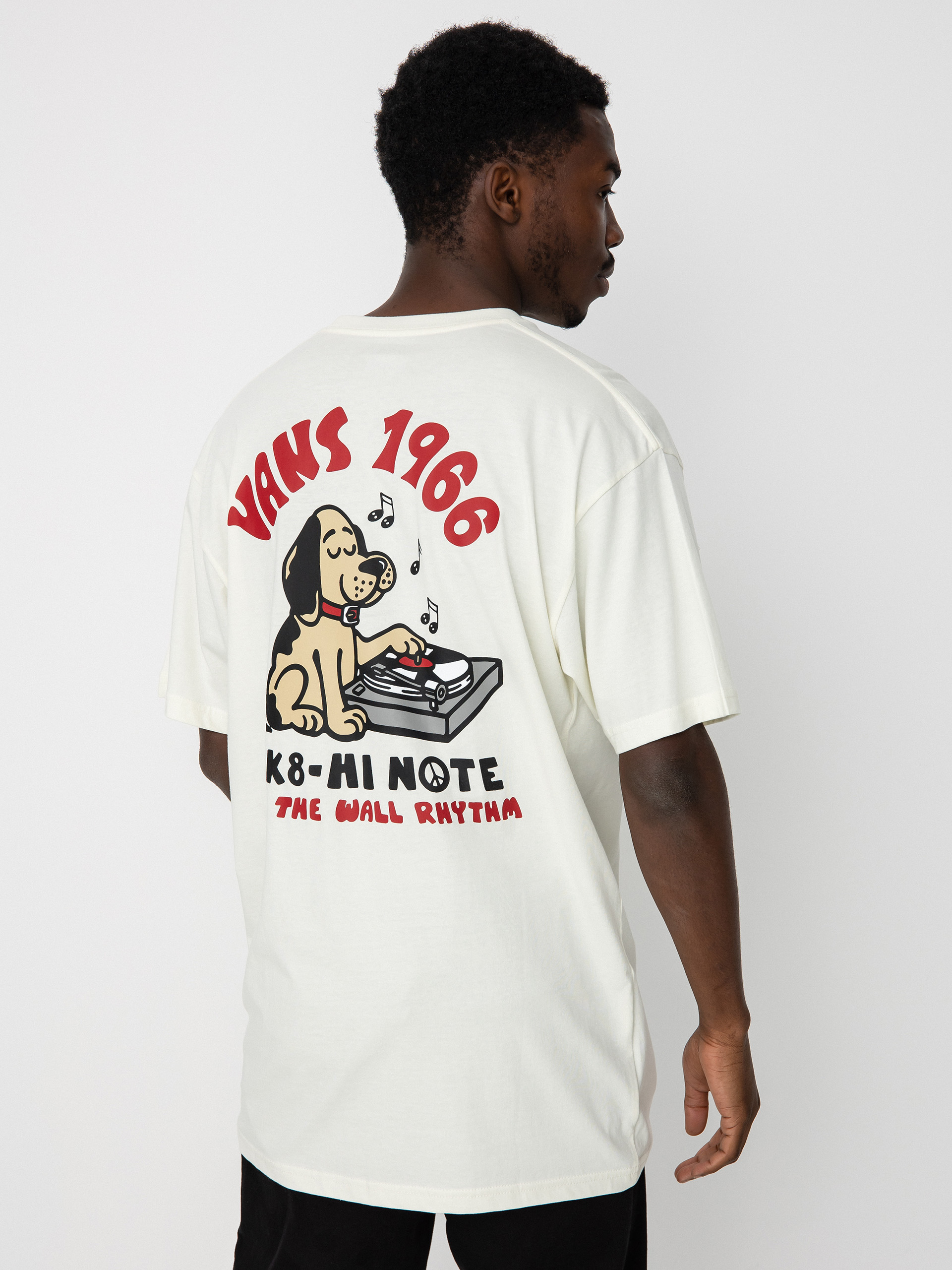 Tricou Vans Rhythm Pup (marshmallow)