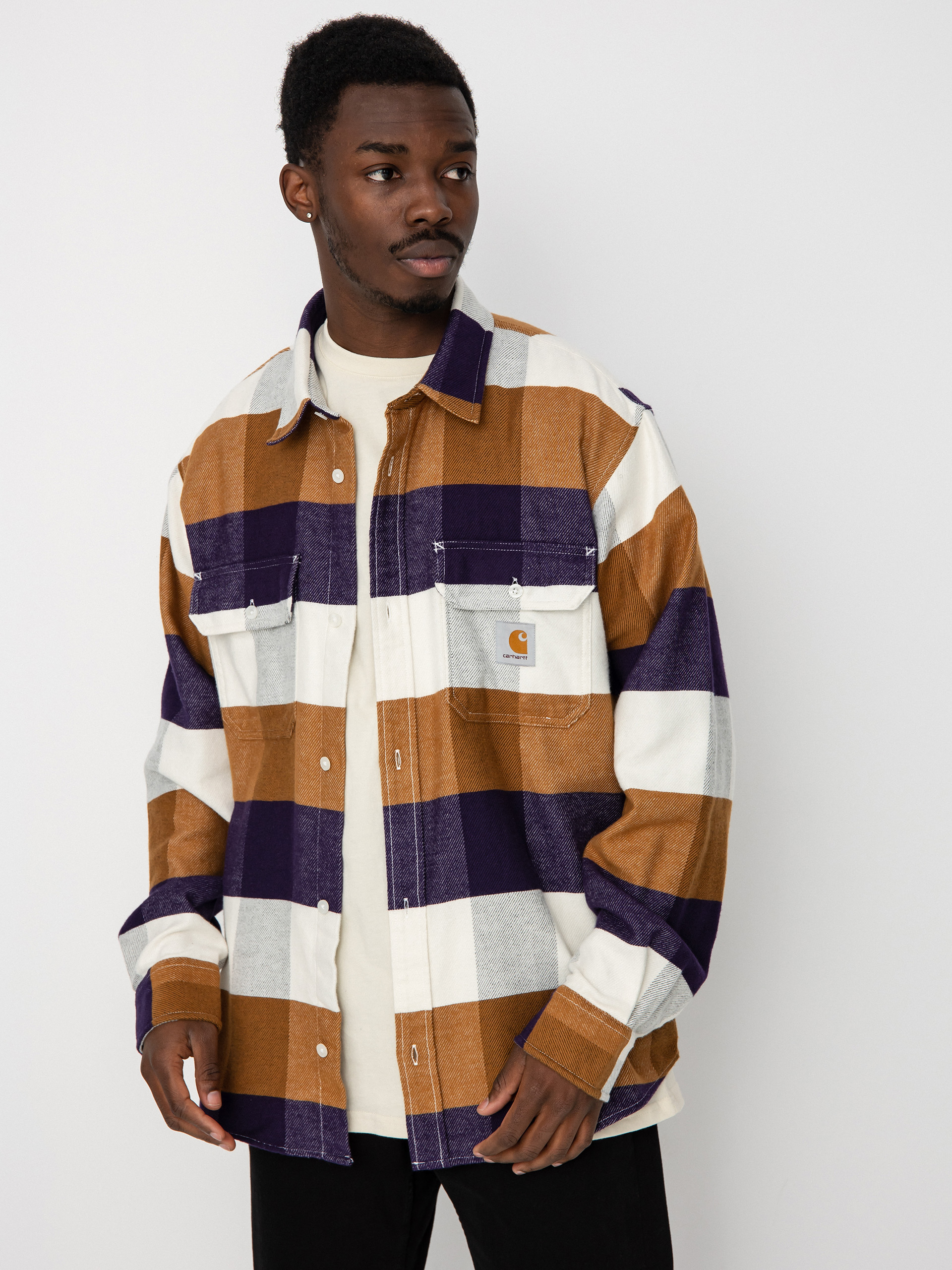 Cămașă Carhartt WIP Lyman (lyman check cassis)