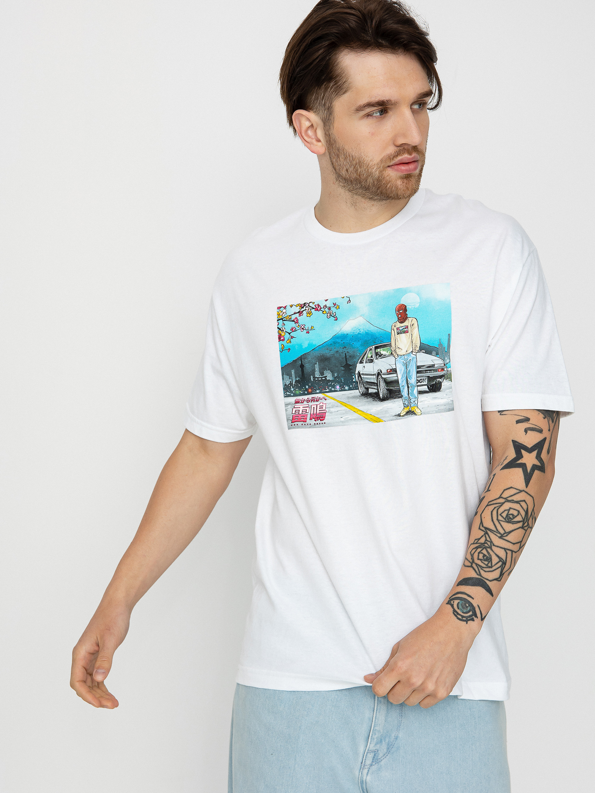 Tricou DGK Hachi Roku (white)