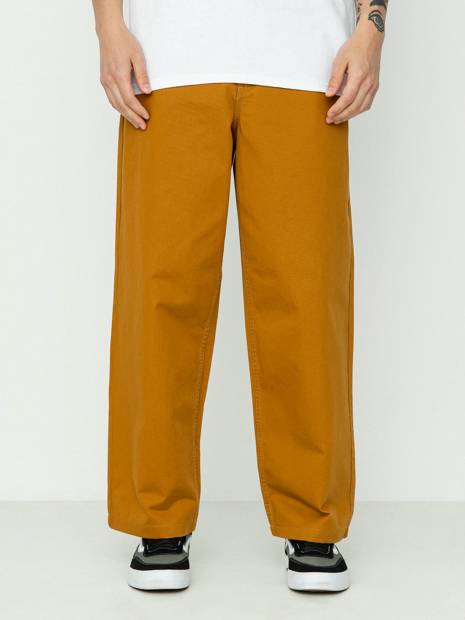 Pantaloni Vans Authentic Chino Baggy (golden brown)