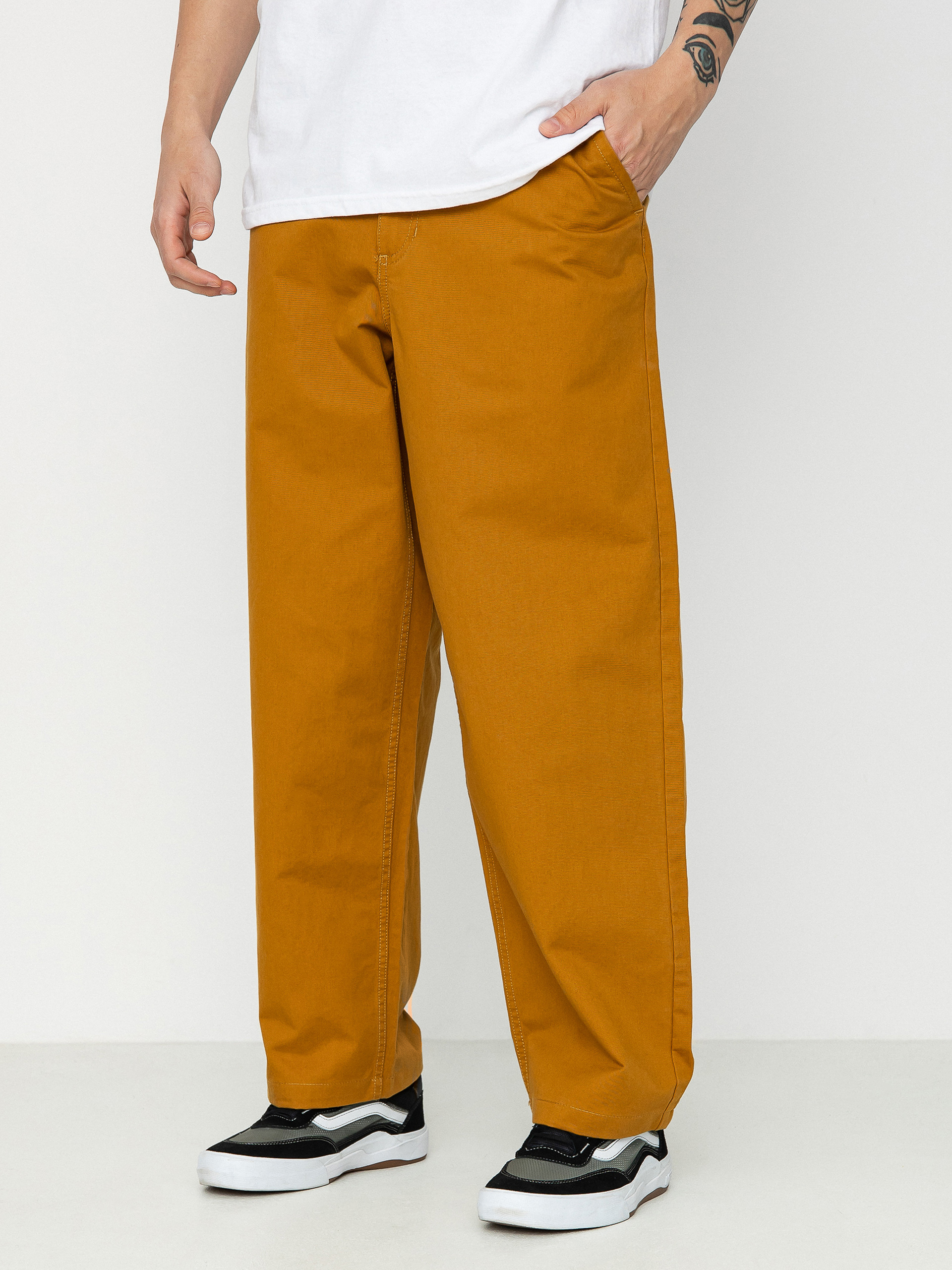 Pantaloni Vans Authentic Chino Baggy (golden brown)