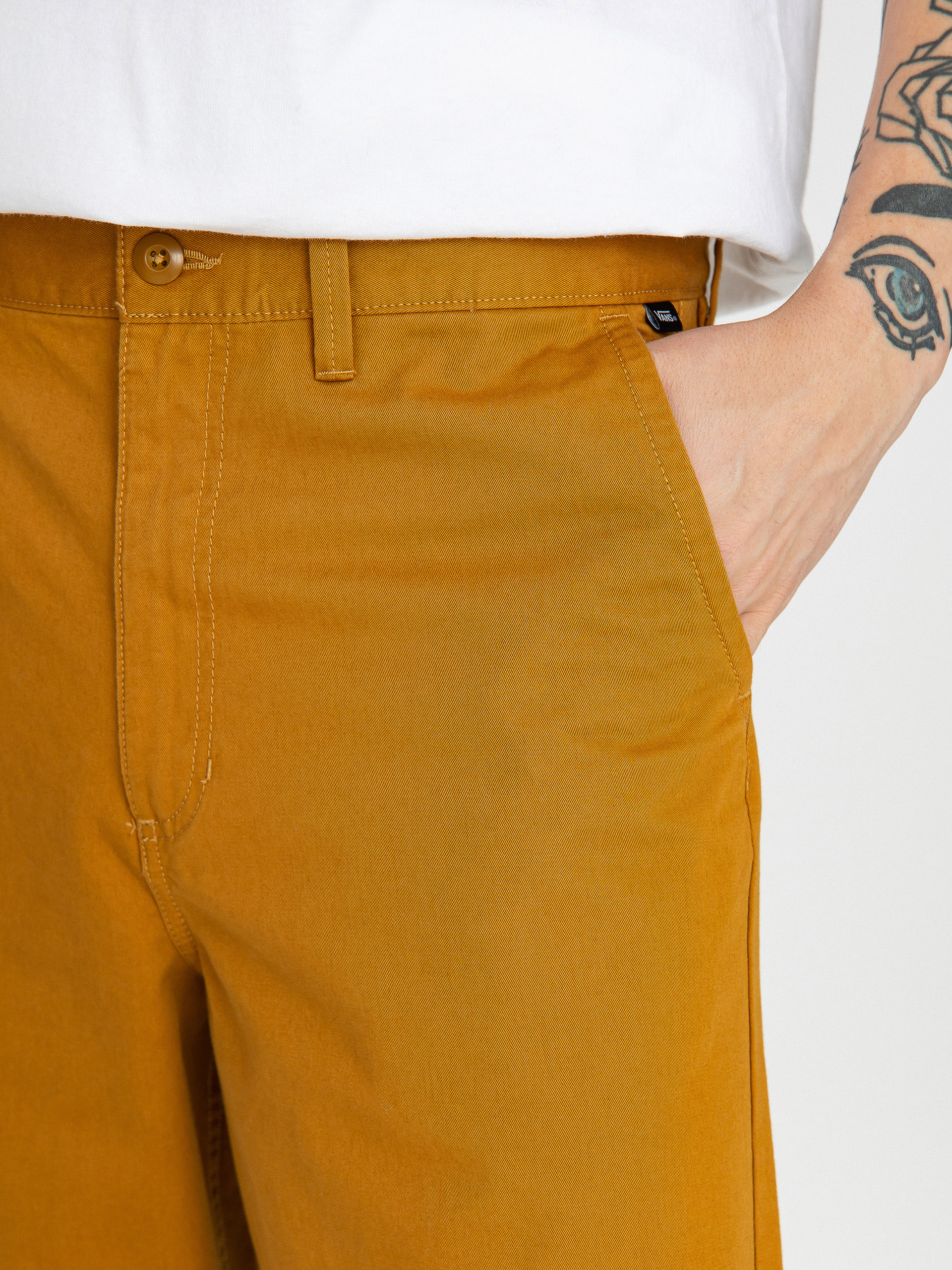 Pantaloni Vans Authentic Chino Baggy (golden brown)