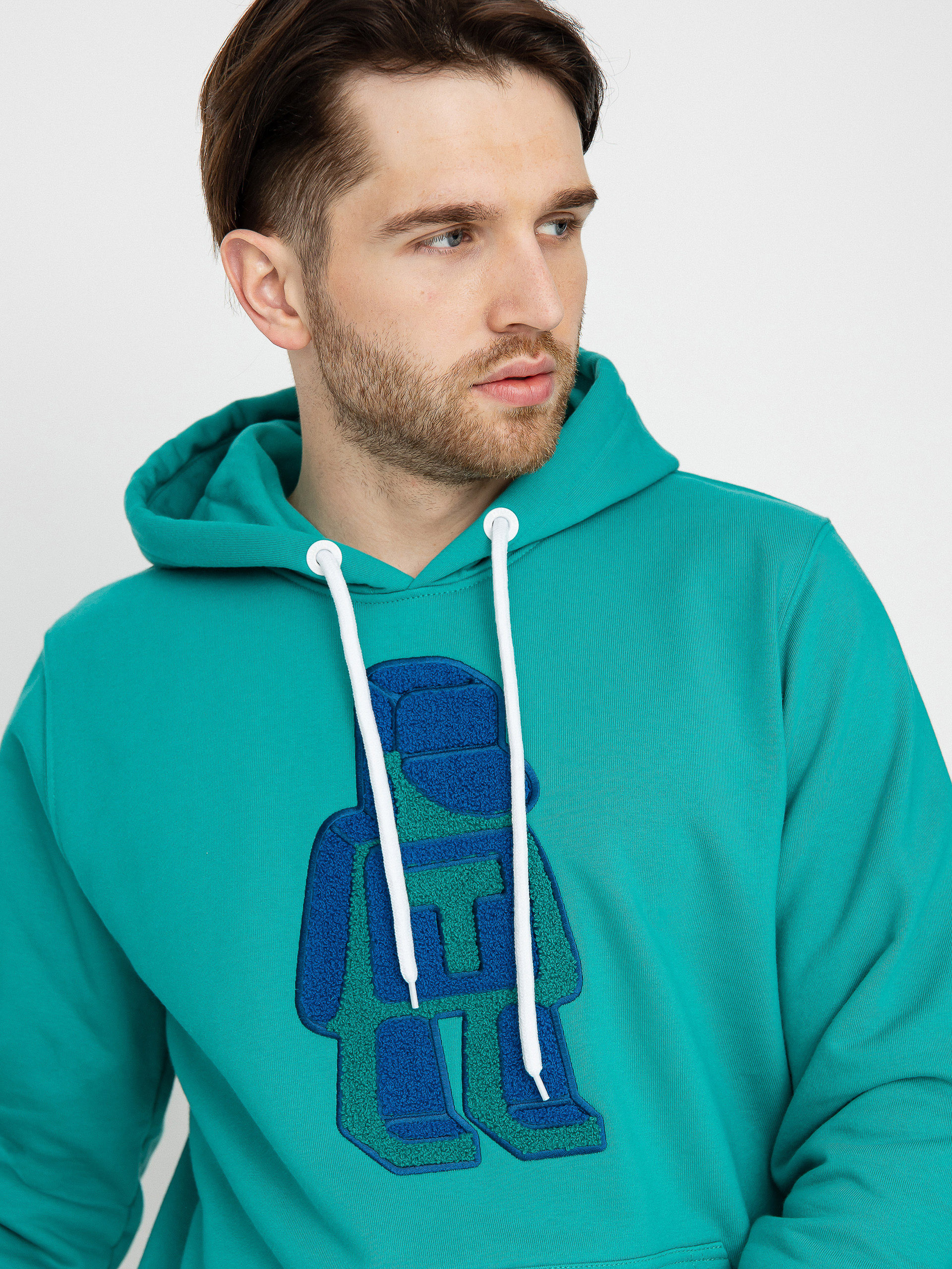 Hanorac cu glugă Tabasko Logo Chanille HD (turquoise)