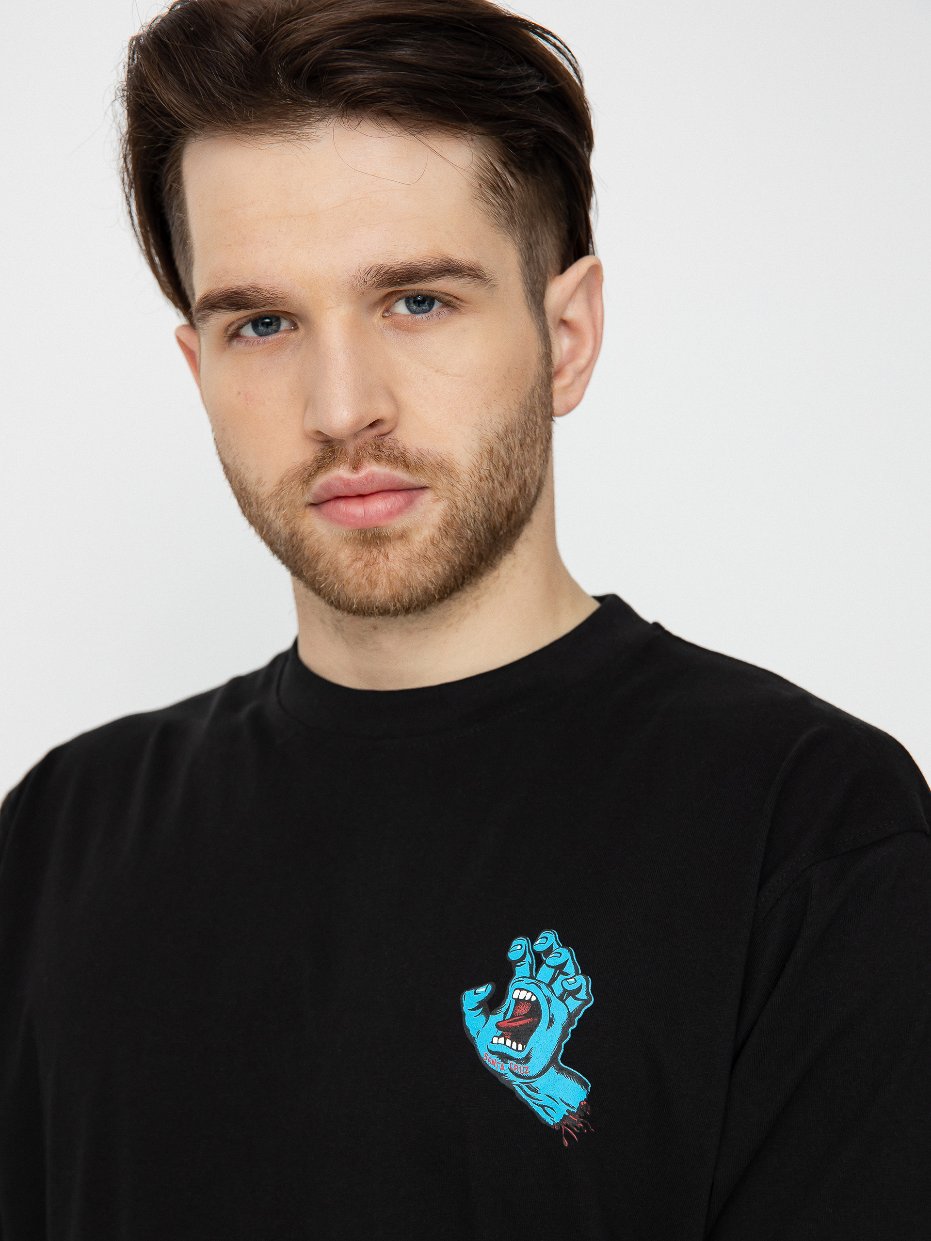 Tricou Santa Cruz Screaming Hand Chest (black)