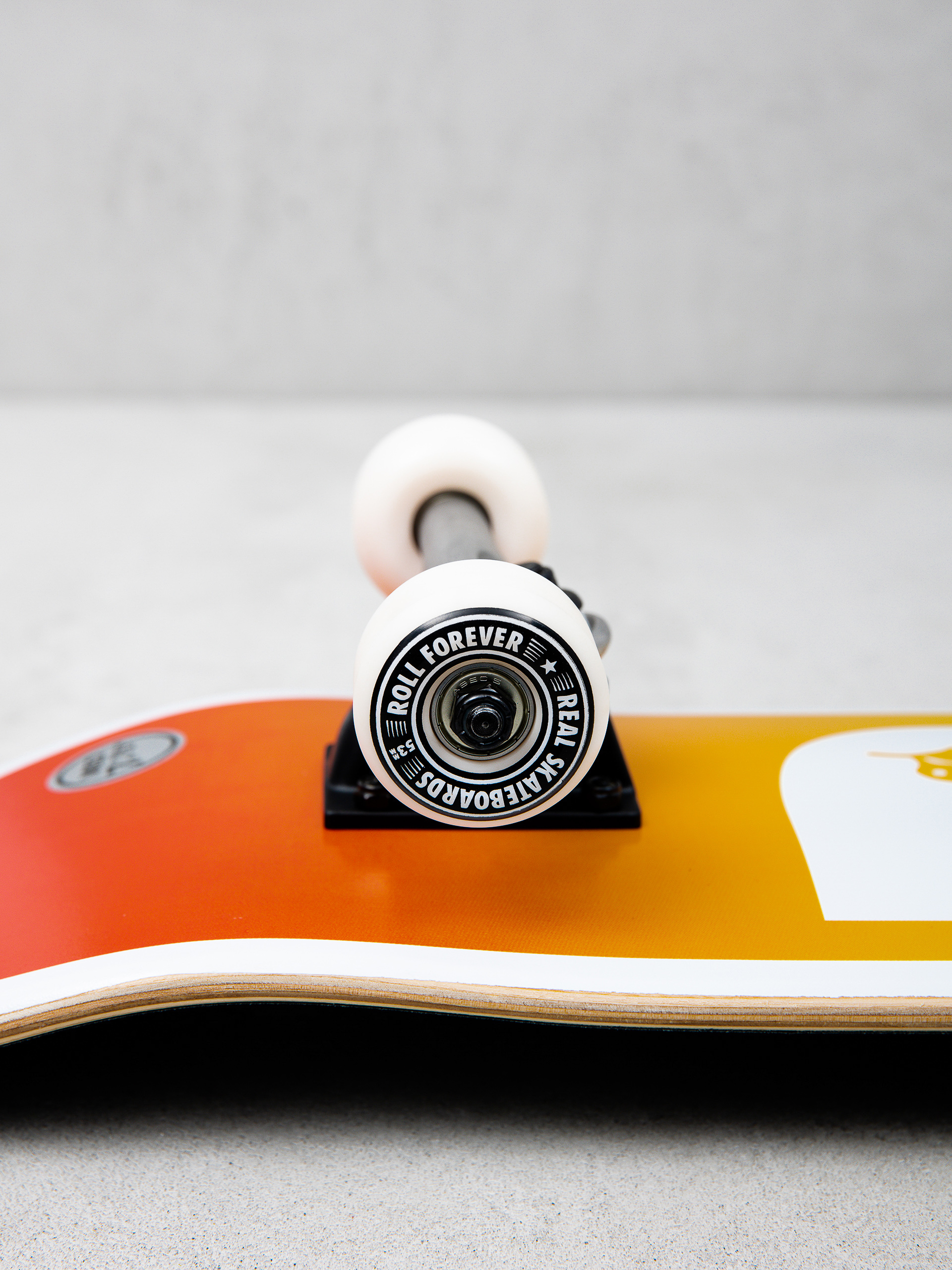 Skateboard Real Be Free Fade (orange/yellow/green)