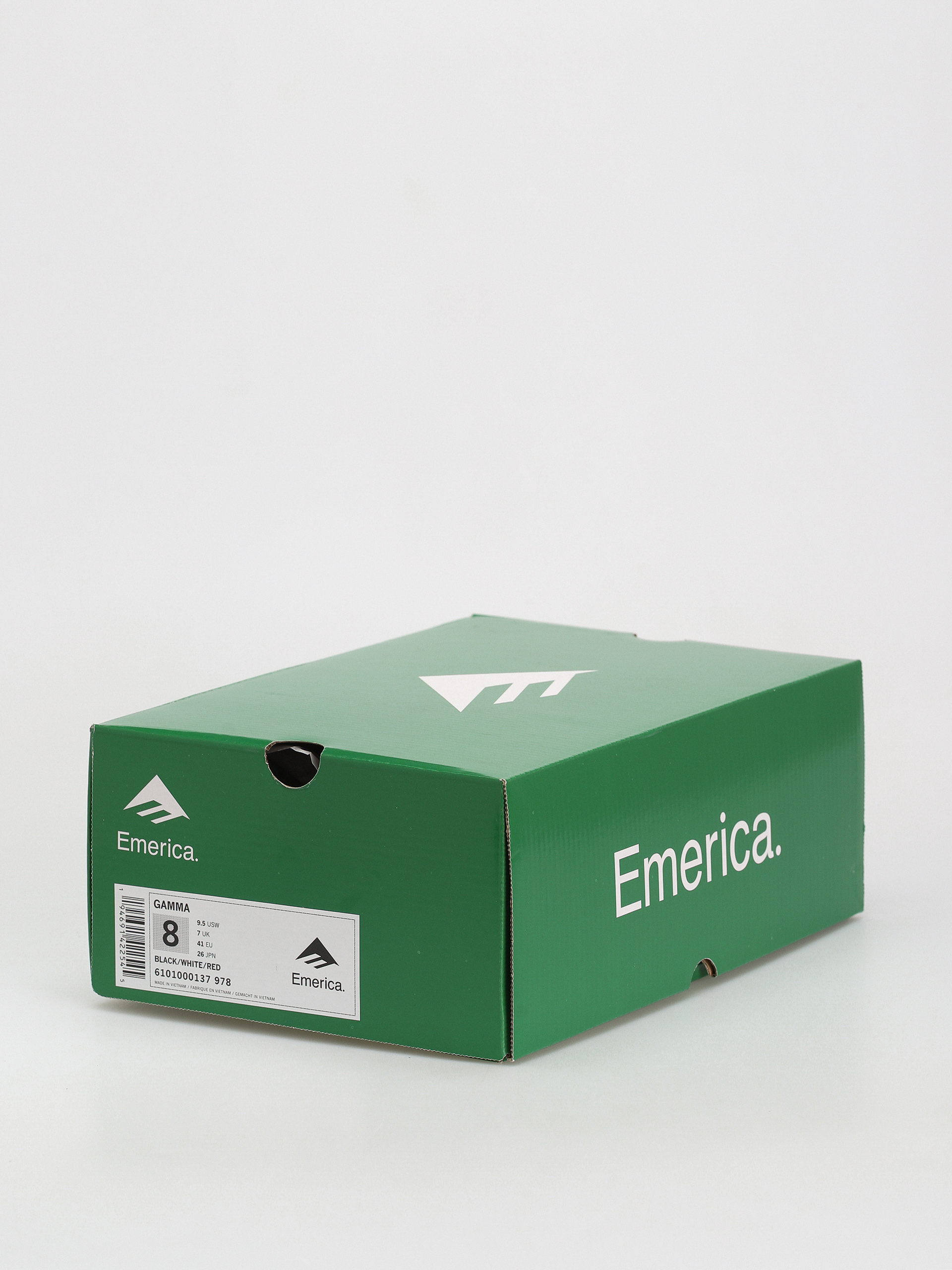 Pantofi Emerica Gamma (black/white/red)