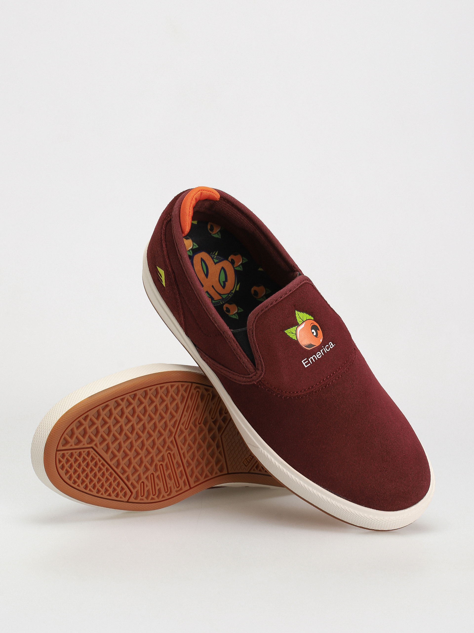 Pantofi Emerica Wino G6 Slip Cup X Oj (burgundy)