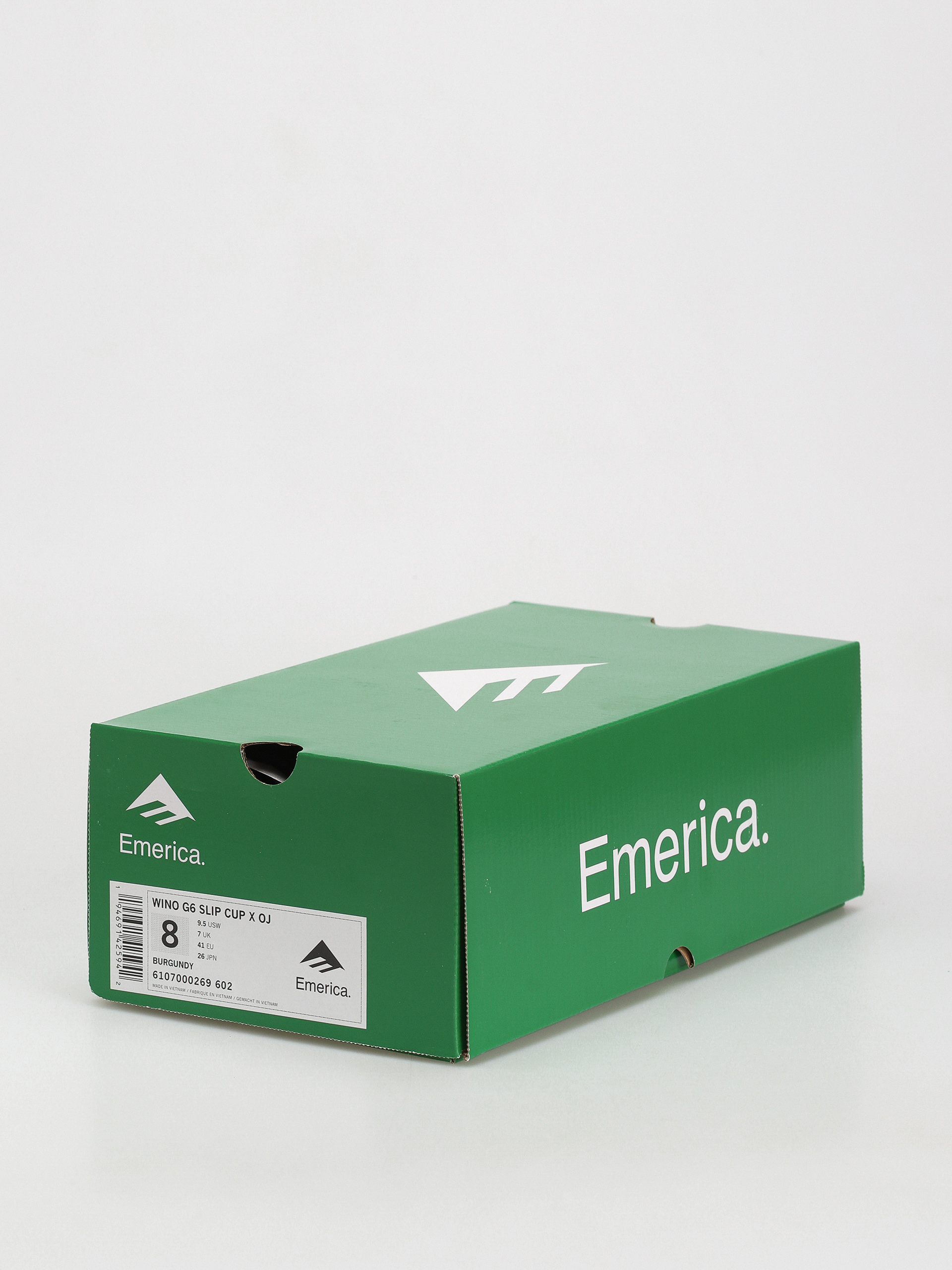 Pantofi Emerica Wino G6 Slip Cup X Oj (burgundy)