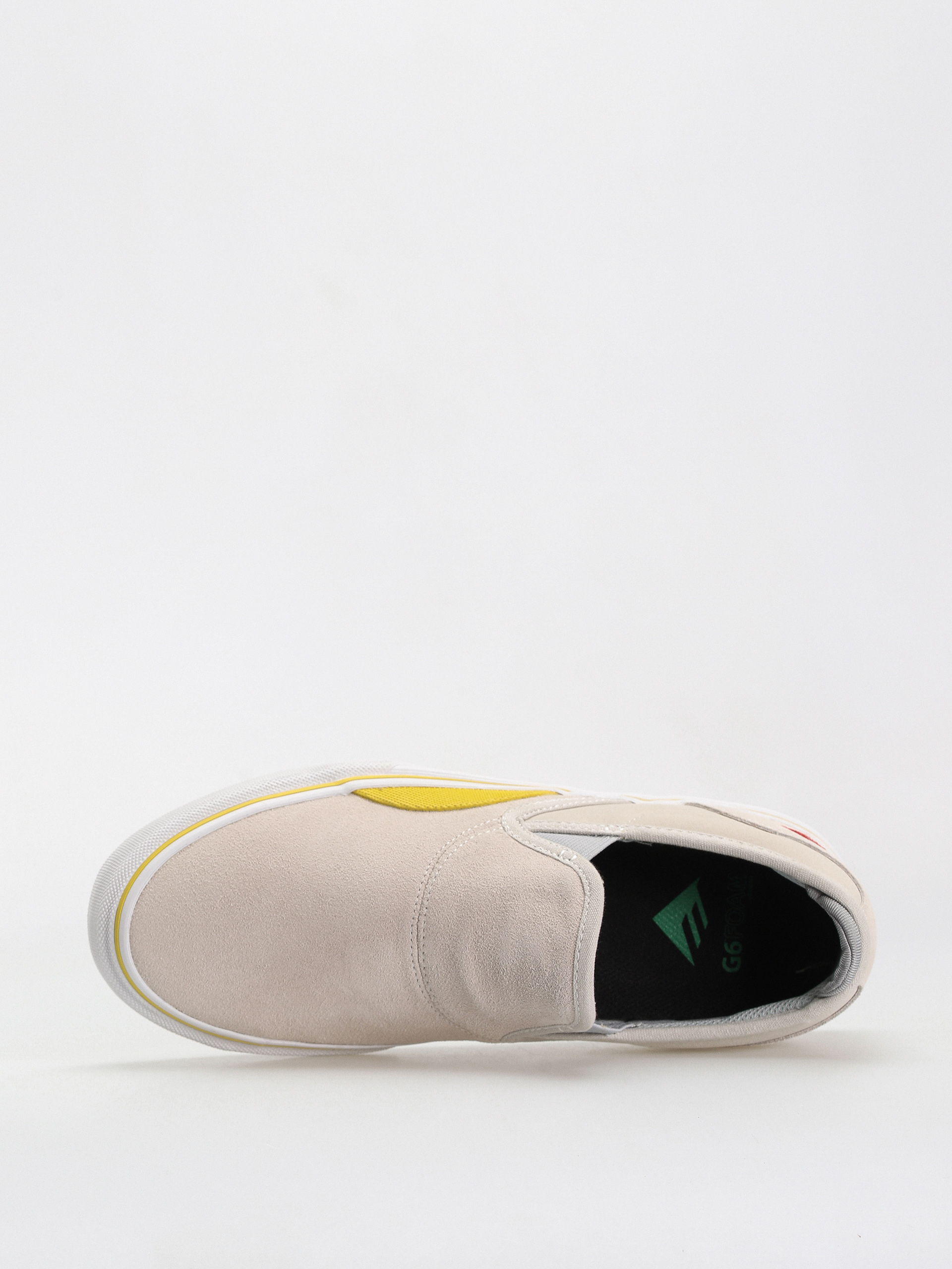 Pantofi Emerica Wino G6 Slip On (grey/yellow)
