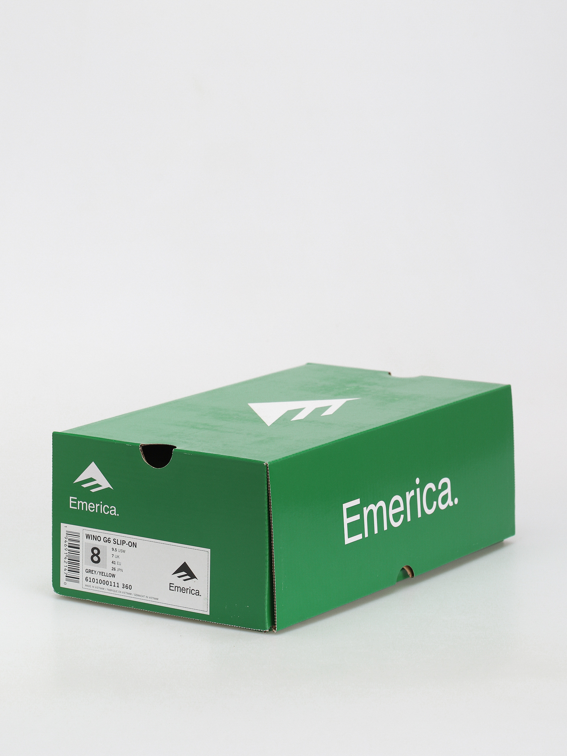 Pantofi Emerica Wino G6 Slip On (grey/yellow)