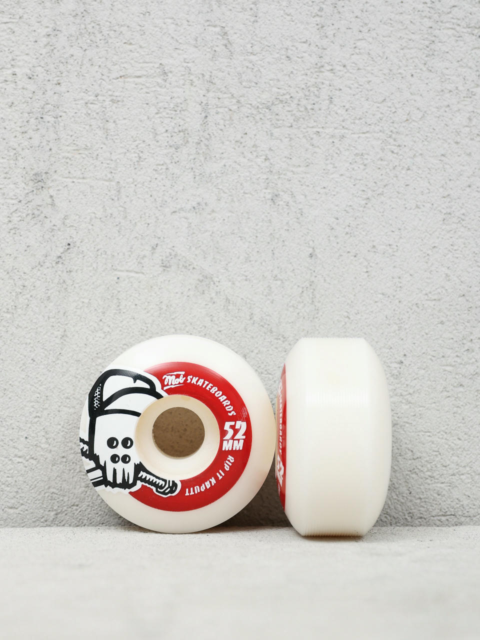 Role Mob Skateboards Skull (white/red)