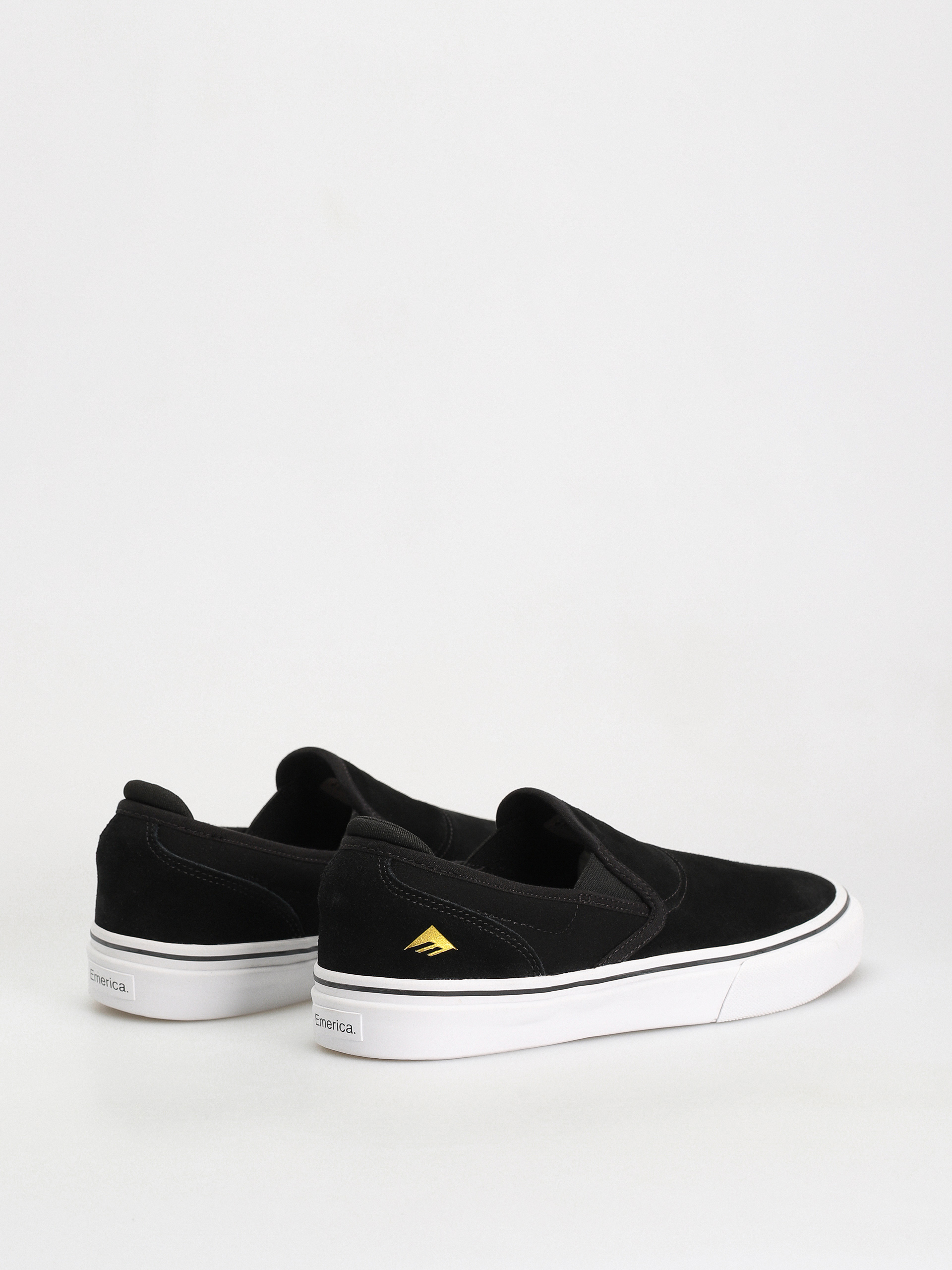 Pantofi Emerica Wino G6 Slip On (black/white/gold)