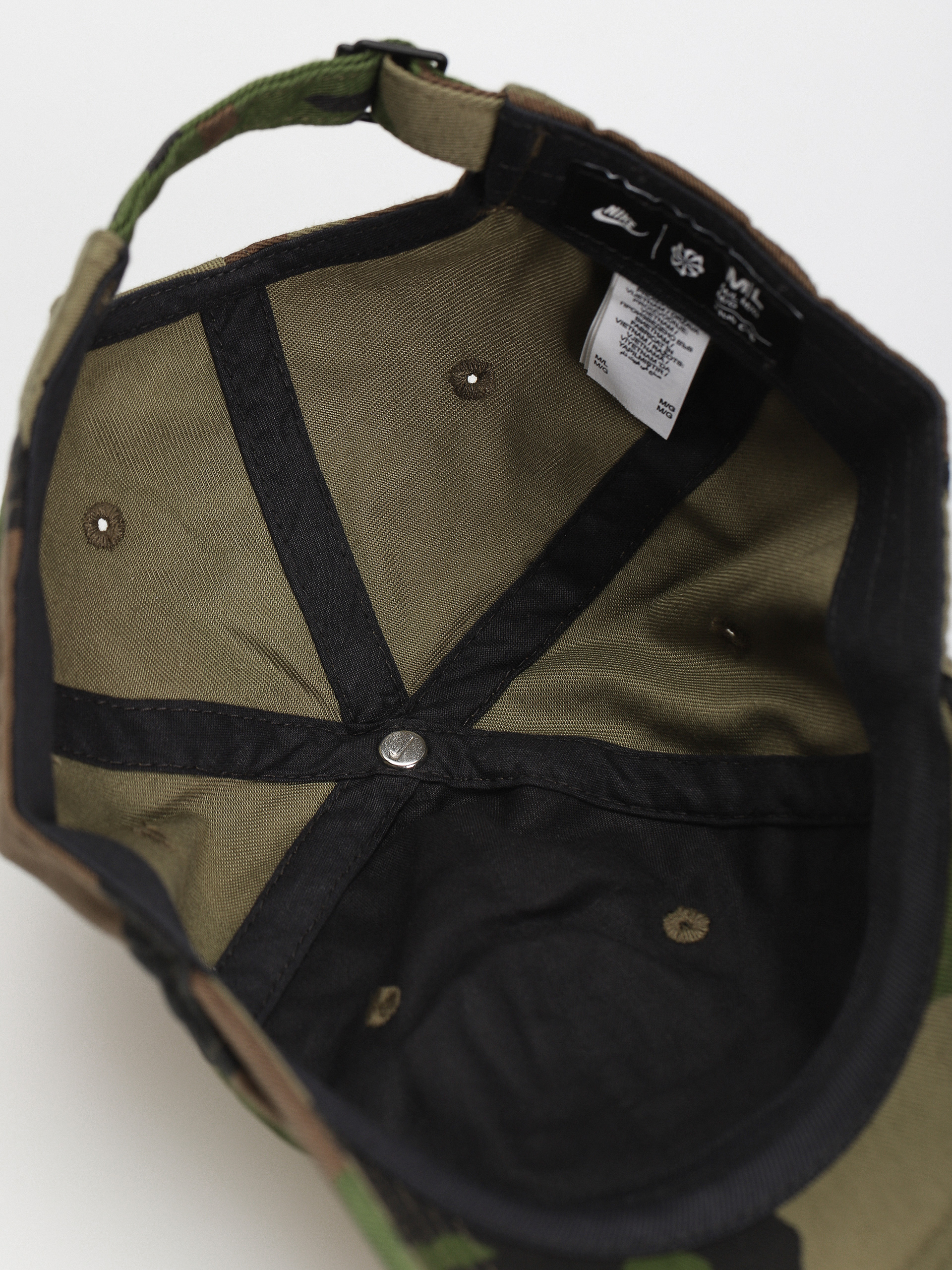 Șapcă Nike SB Club Cb Fut Camo L (medium olive/black)