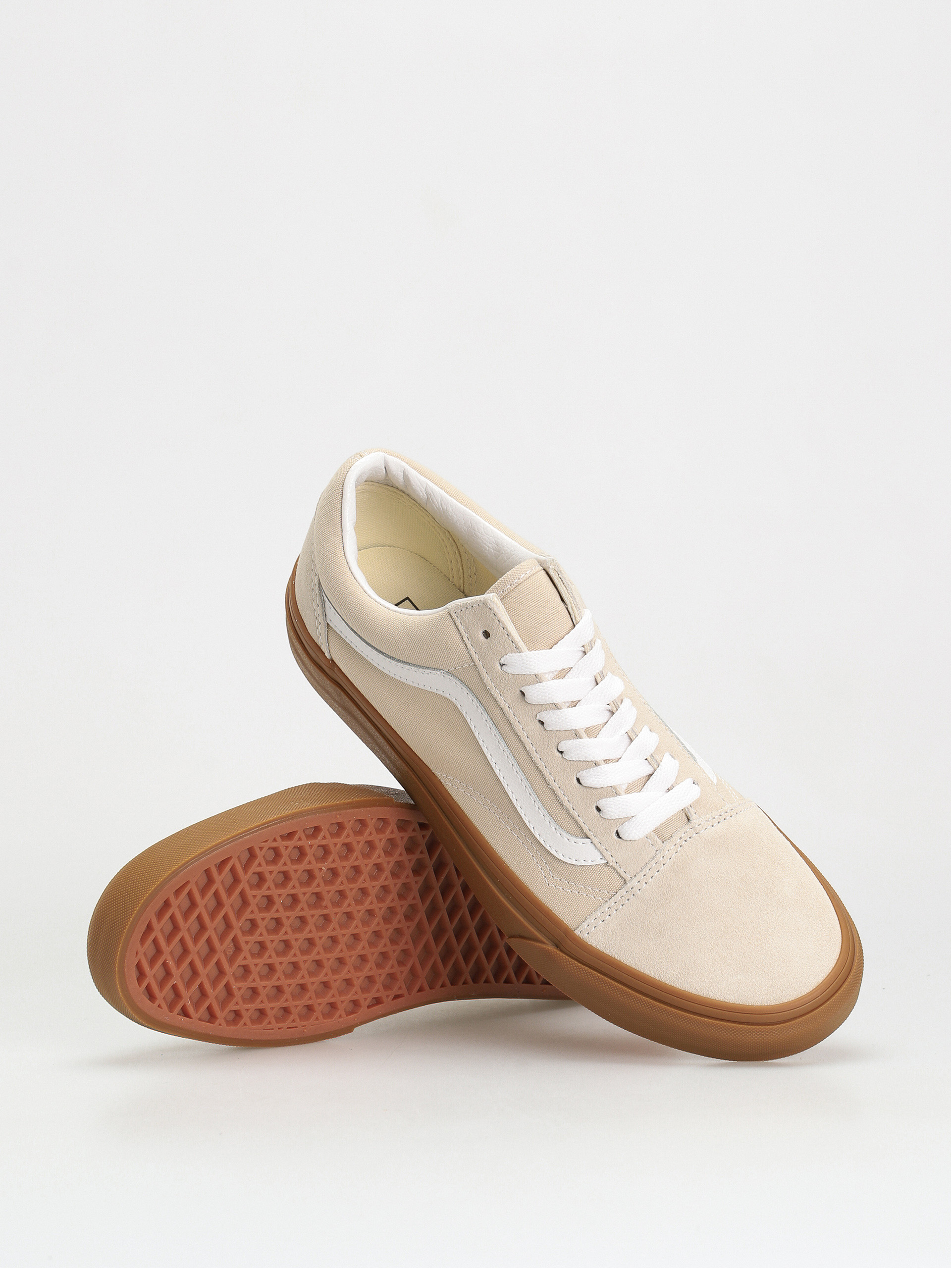Pantofi Vans Old Skool (oatmeal/gum)