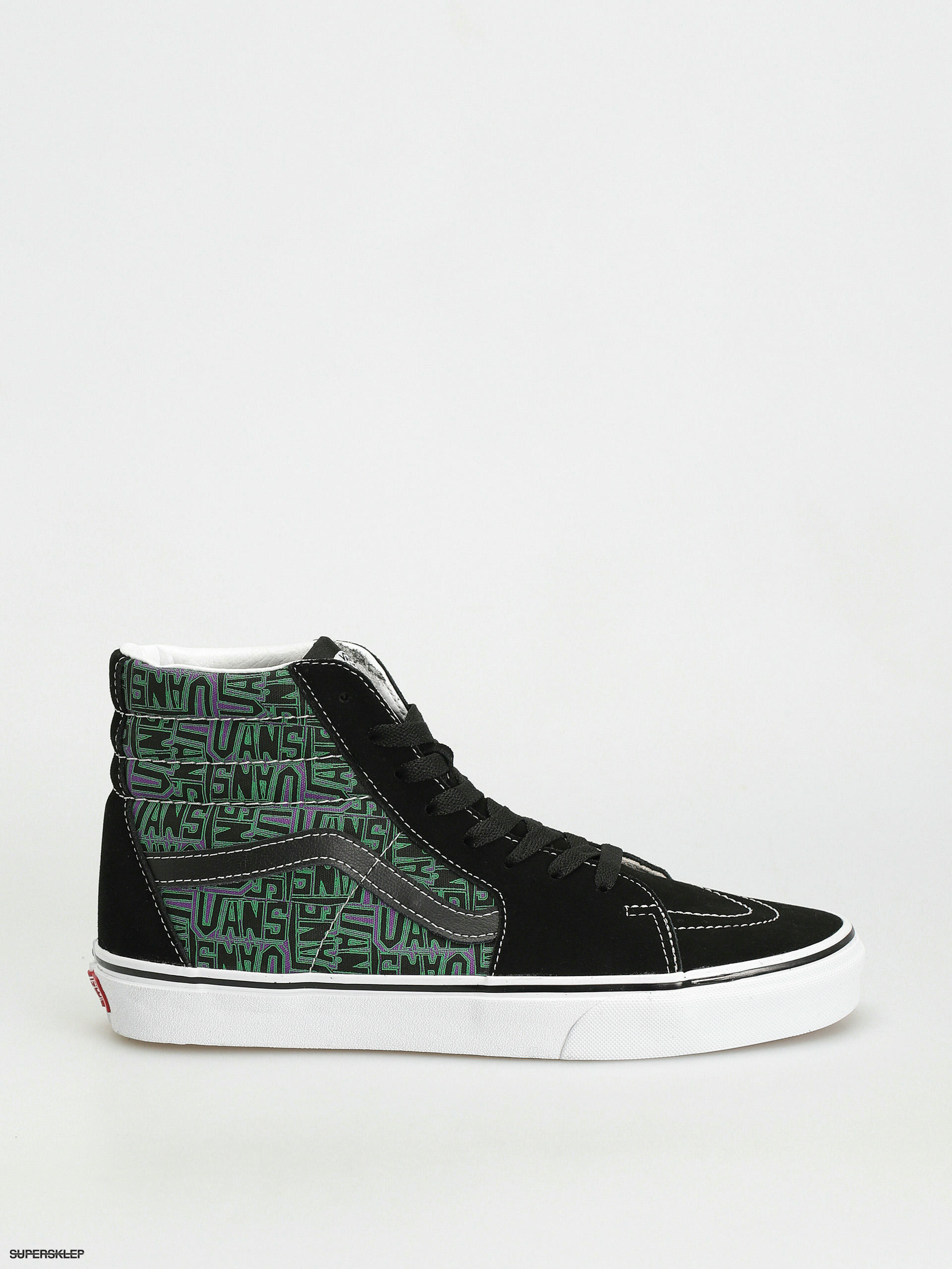 Vans sk8 2025 hi green flame