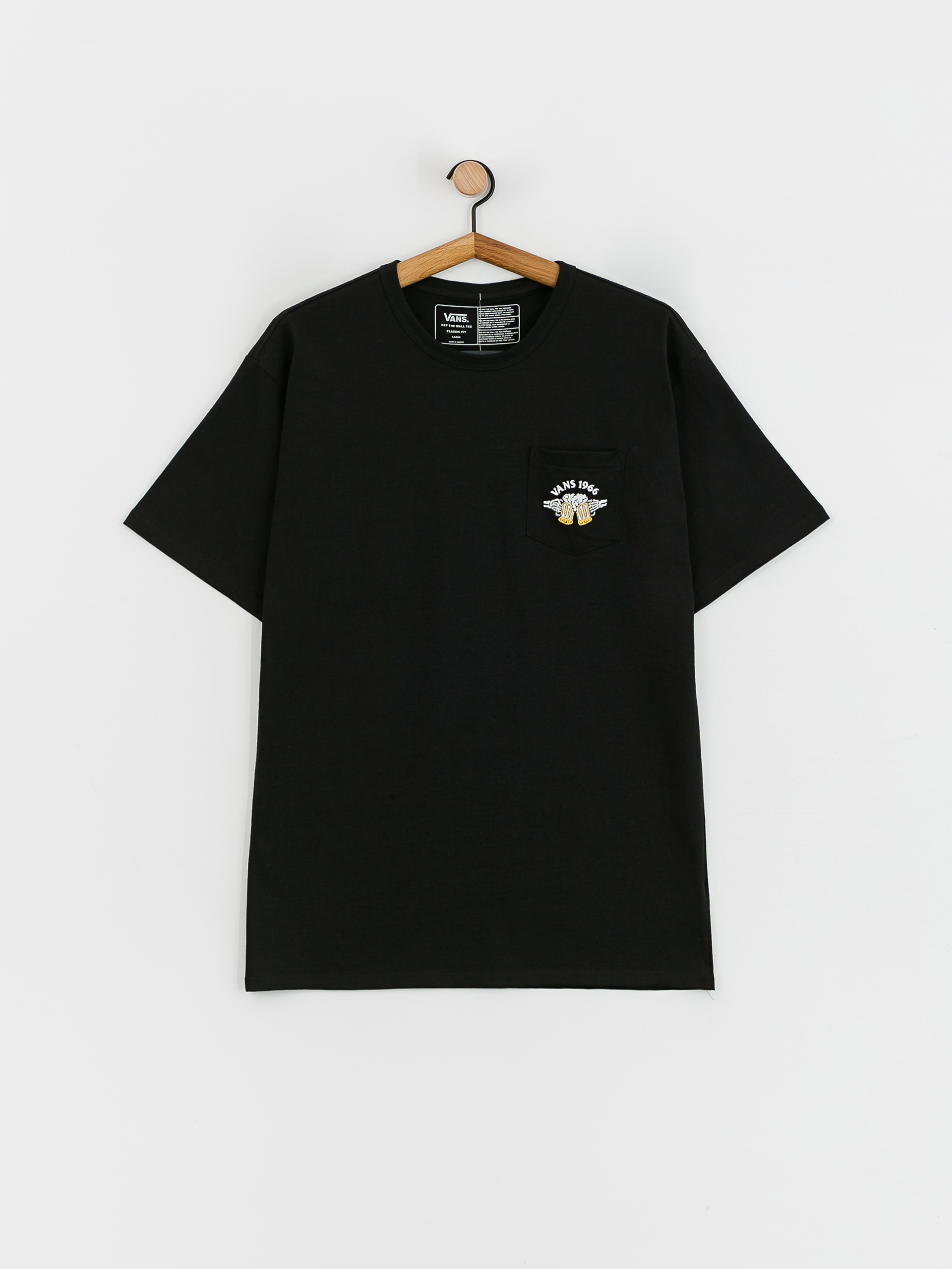 Tricou Vans Off The Wall Graphic Pkt (black/gold fusion)