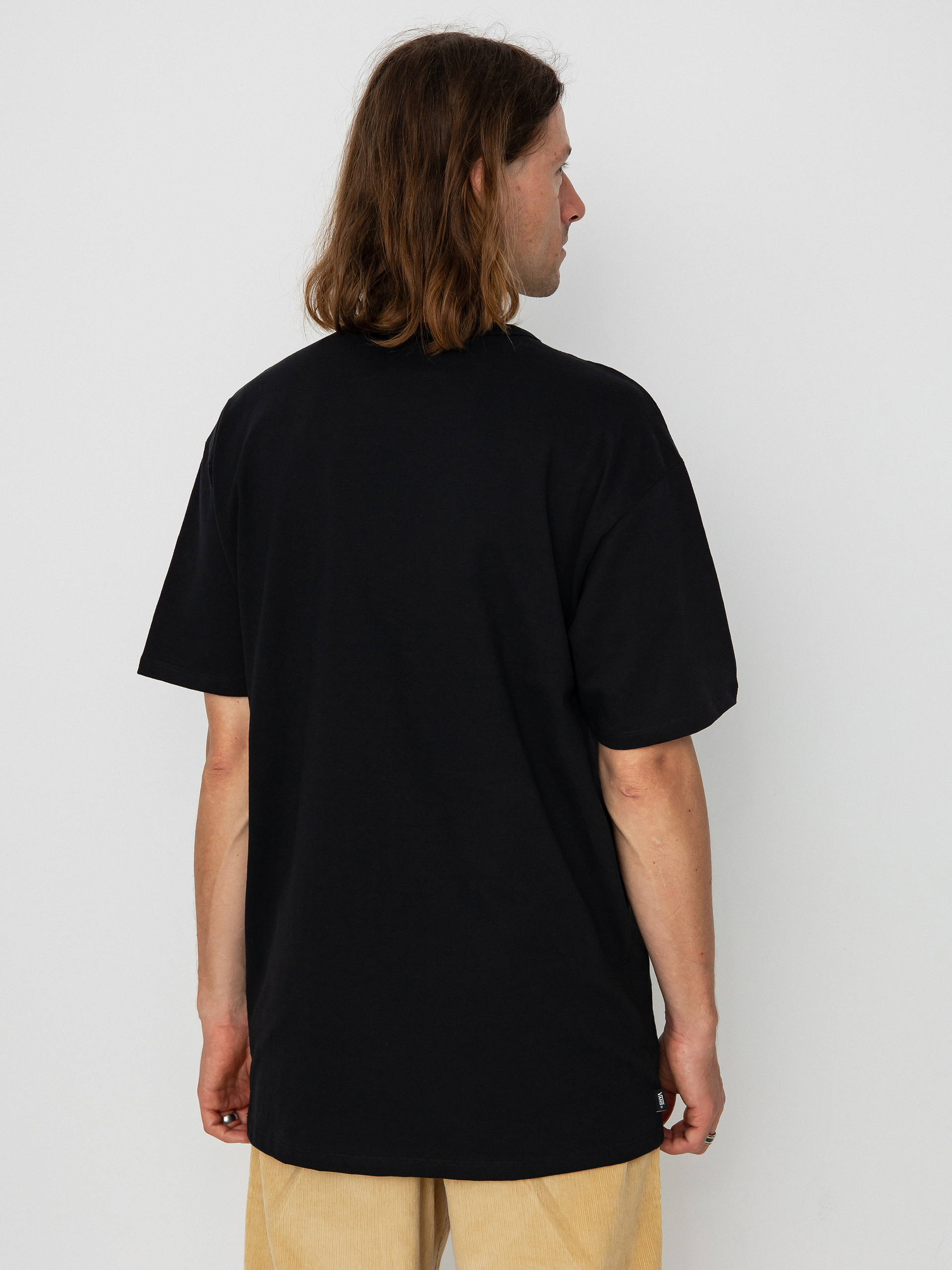 Tricou Vans Off The Wall Graphic Pkt (black/chili pepper)