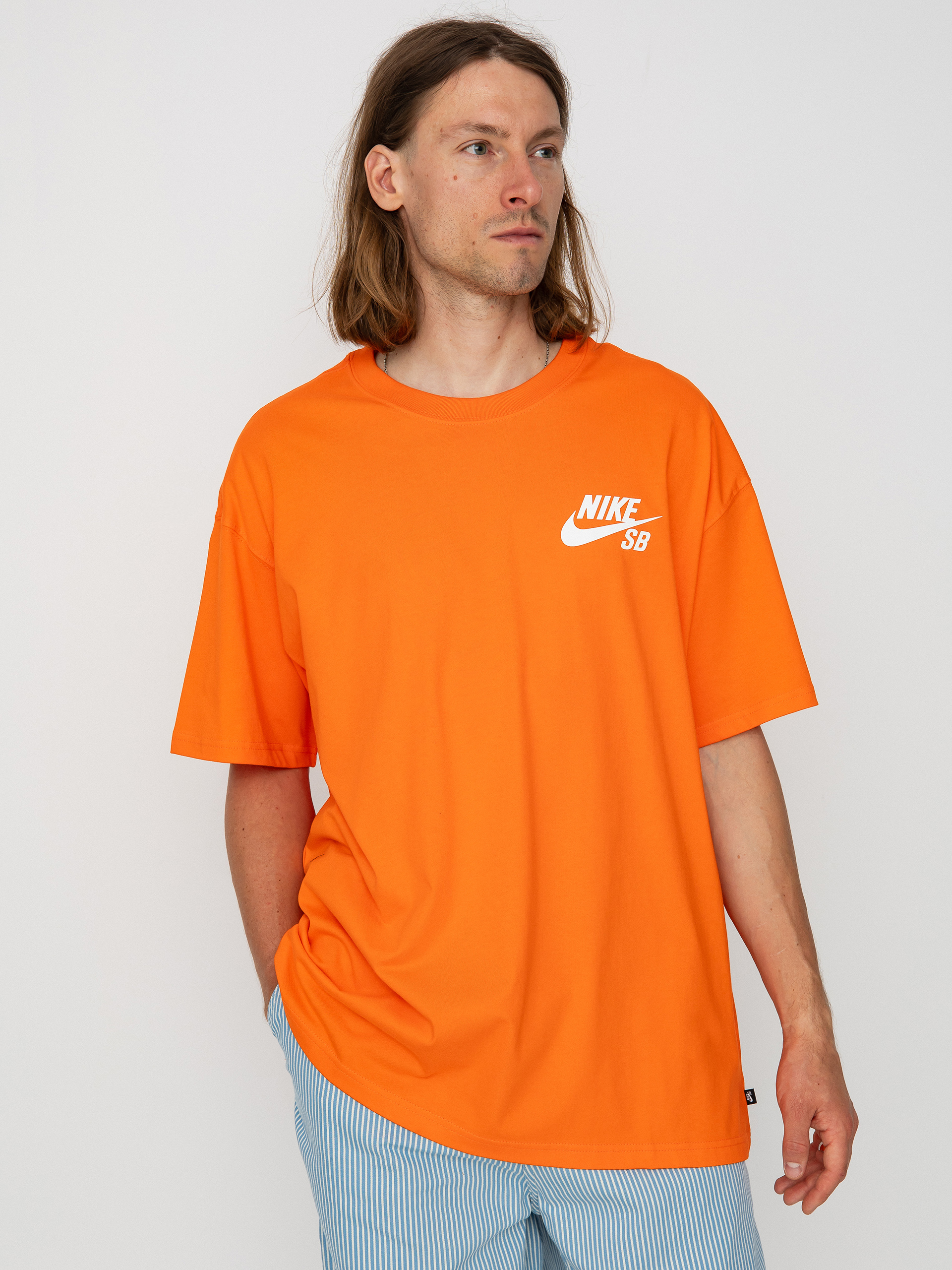 Tricou Nike SB Logo (safety orange)