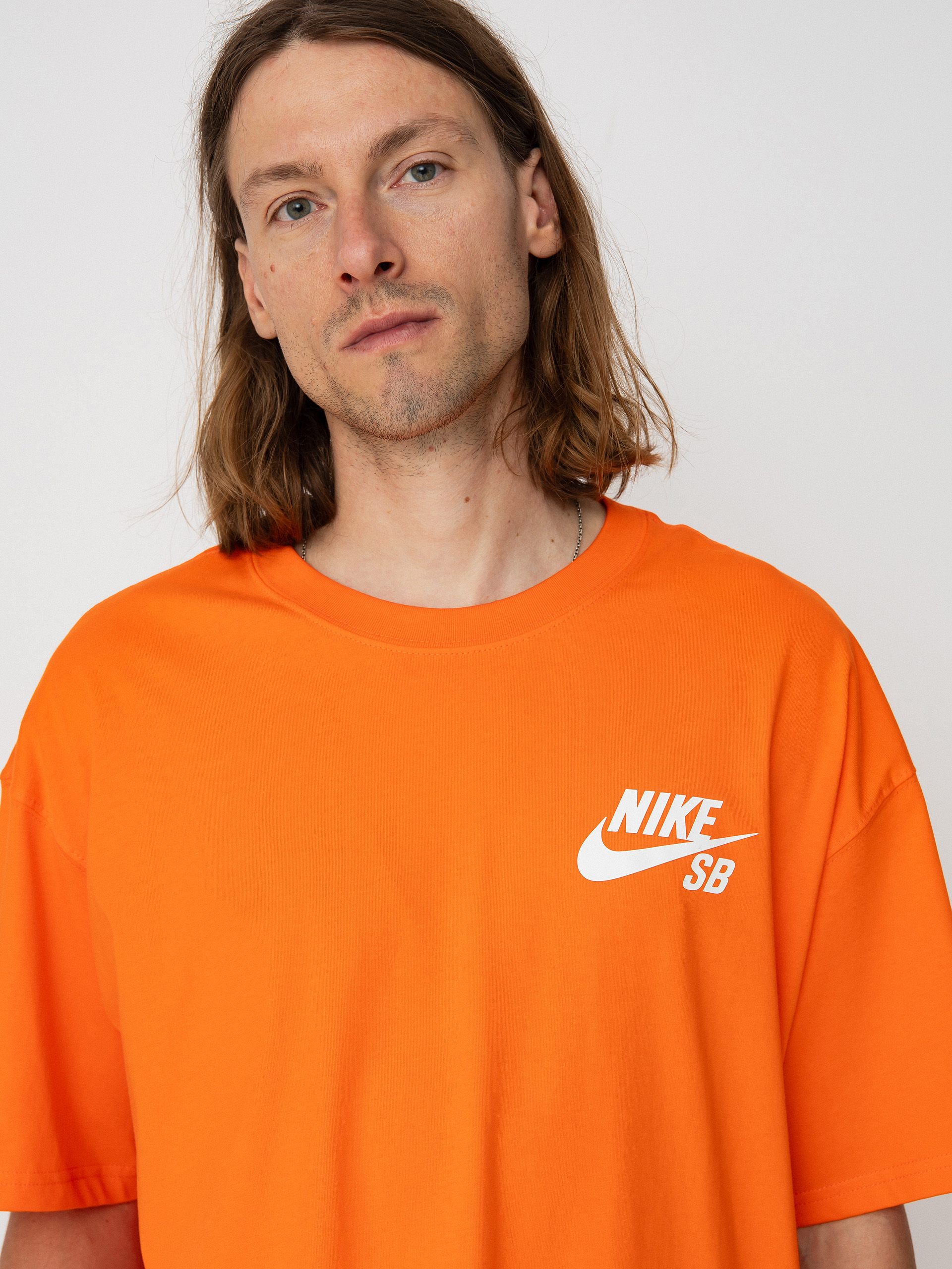 Tricou Nike SB Logo (safety orange)