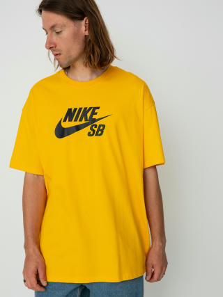 Tricou Nike SB Logo HBR (university gold)