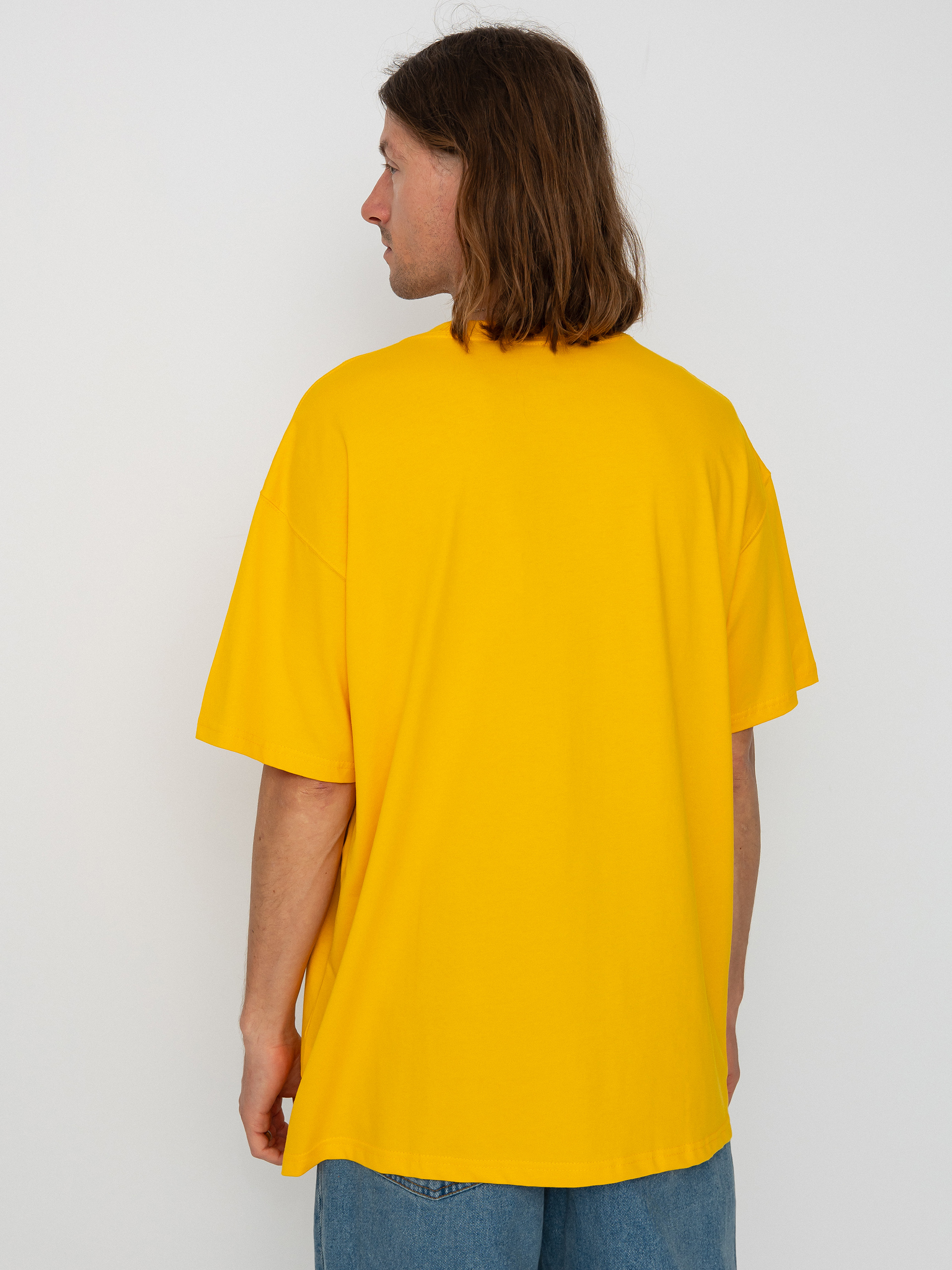 Tricou Nike SB Logo HBR (university gold)