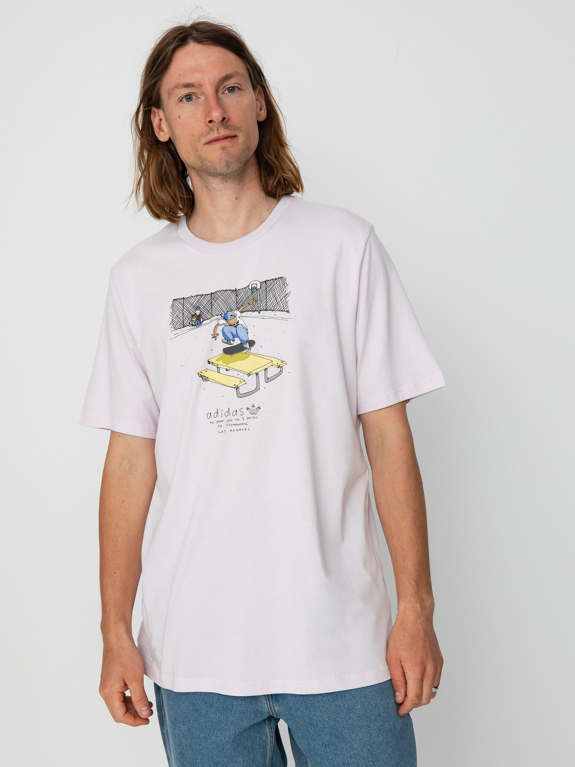 Tricou adidas H Jones (almpnk/multco)