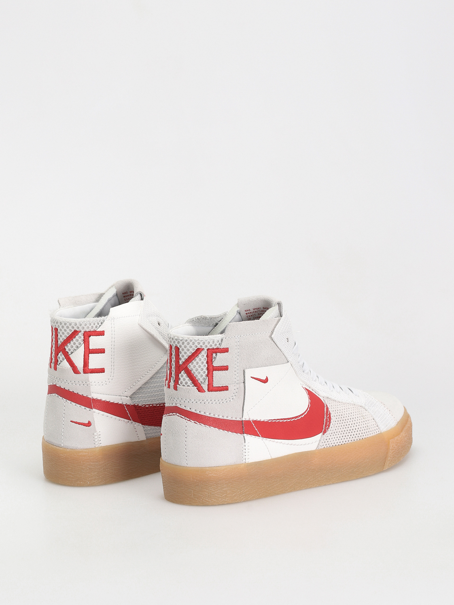 Pantofi Nike SB Zoom Blazer Mid Prm (summit white/university red)