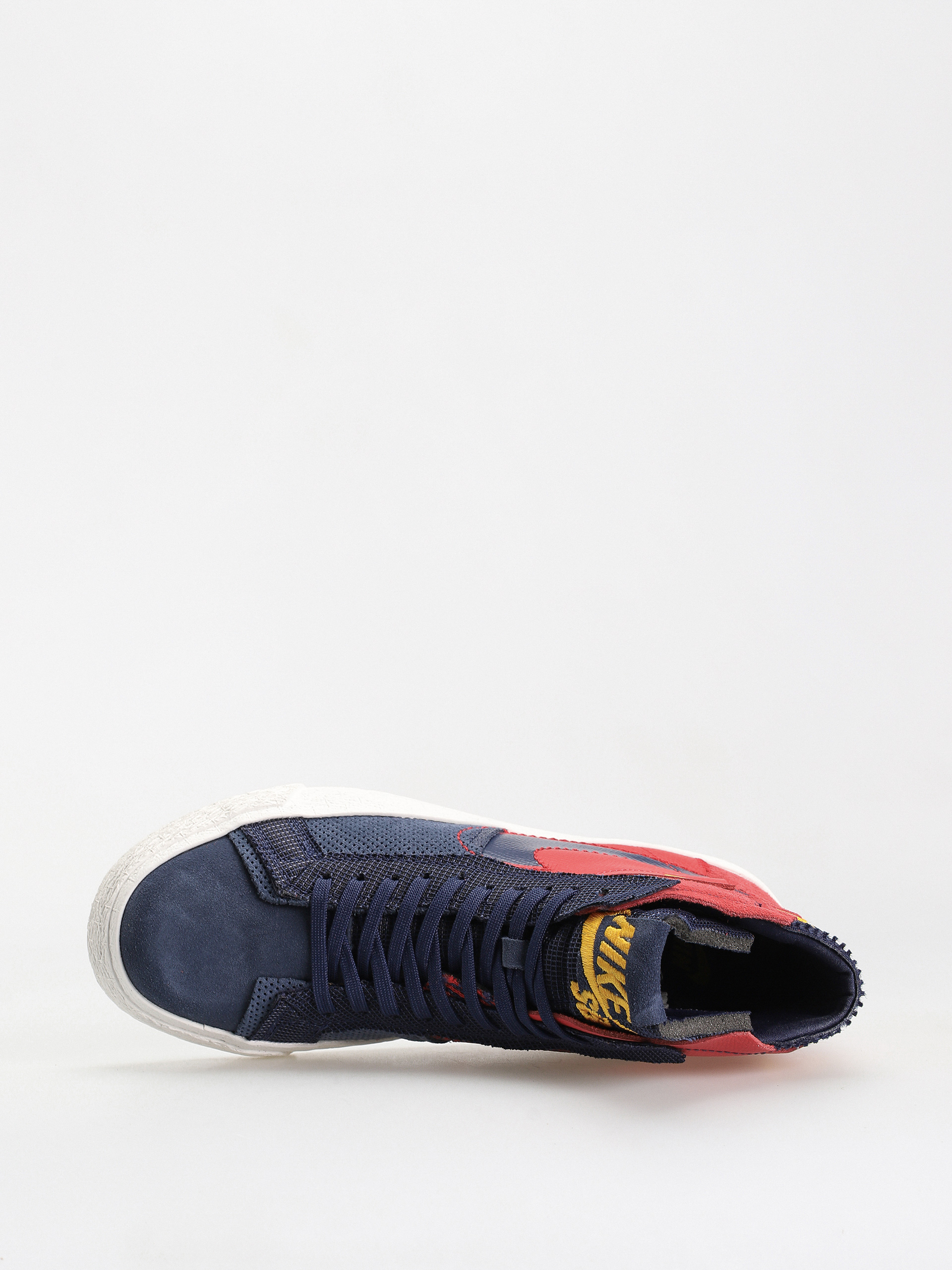 Pantofi Nike SB Zoom Blazer Mid Prm (university red/midnight navy)