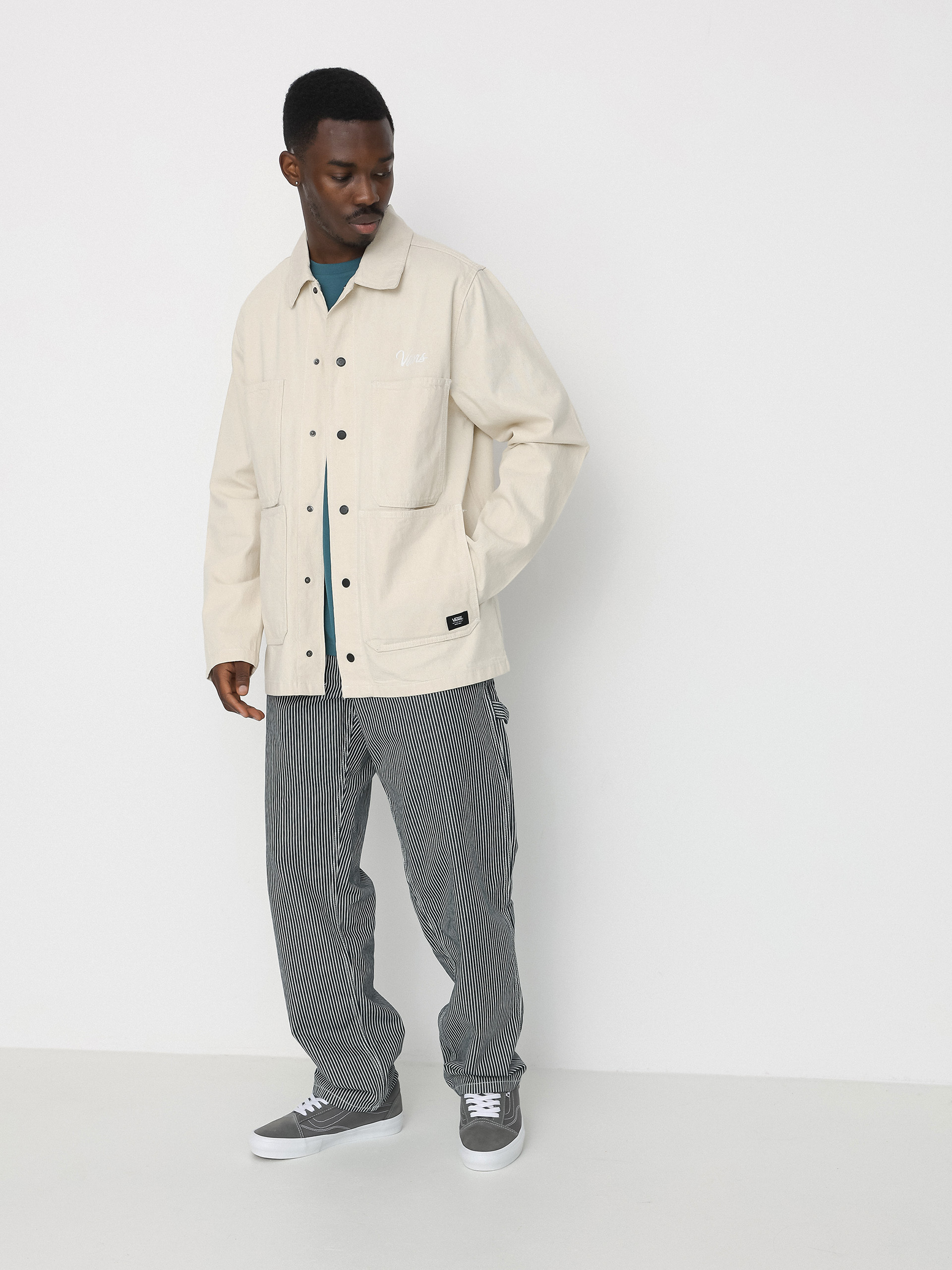 Geacă Vans Hickory Stripe Drill Chore Coat (natural)