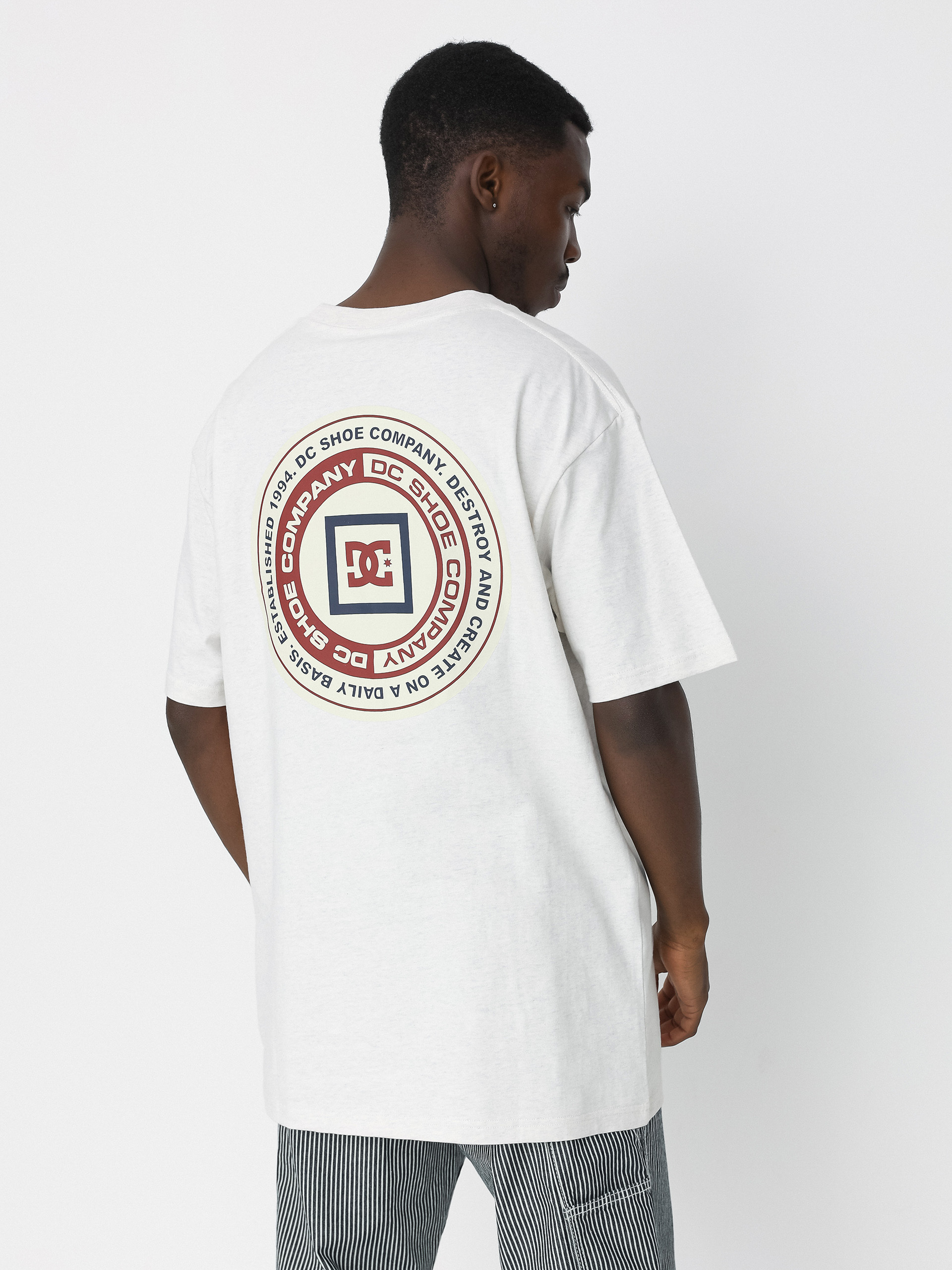 Tricou DC Old Head (snow heather)