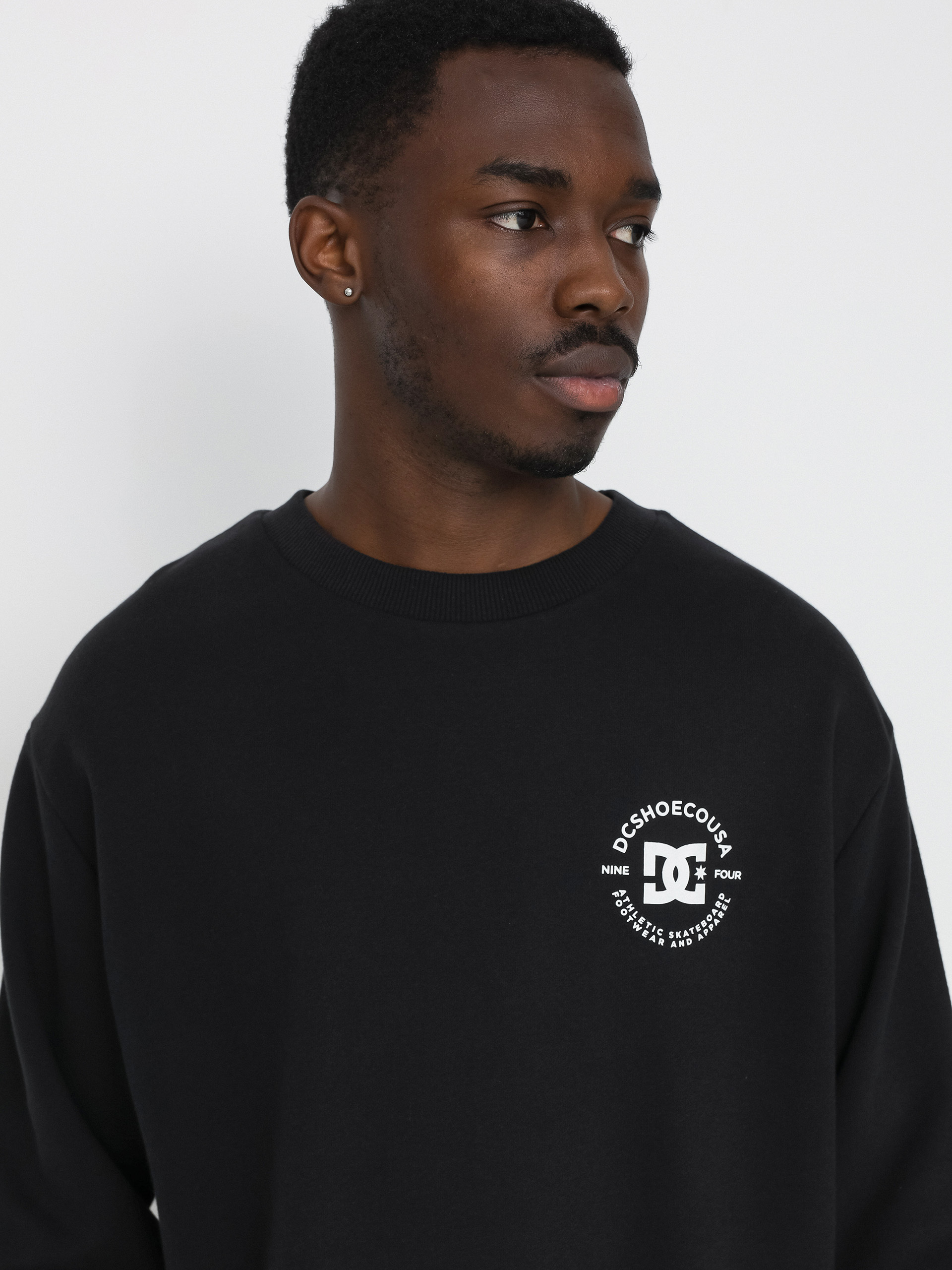 Hanorac cu glugă DC Star Pilot Fb Crew (black)