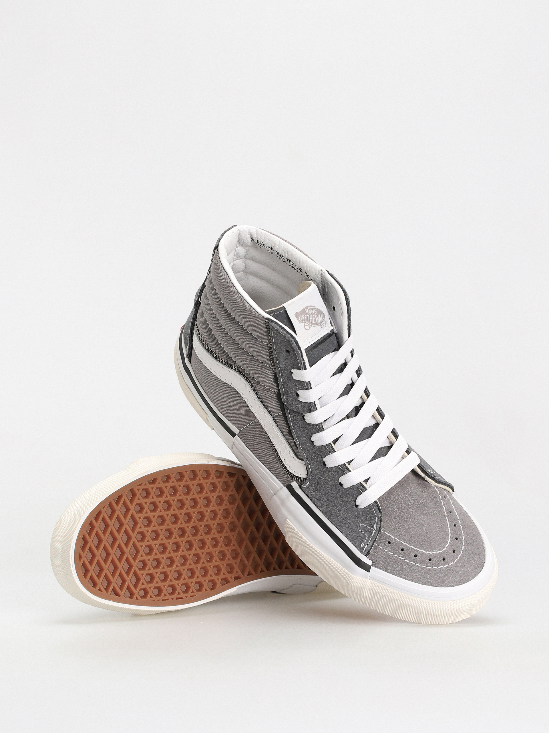 Pantofi Vans Sk8 Hi Reconstruct (grey)