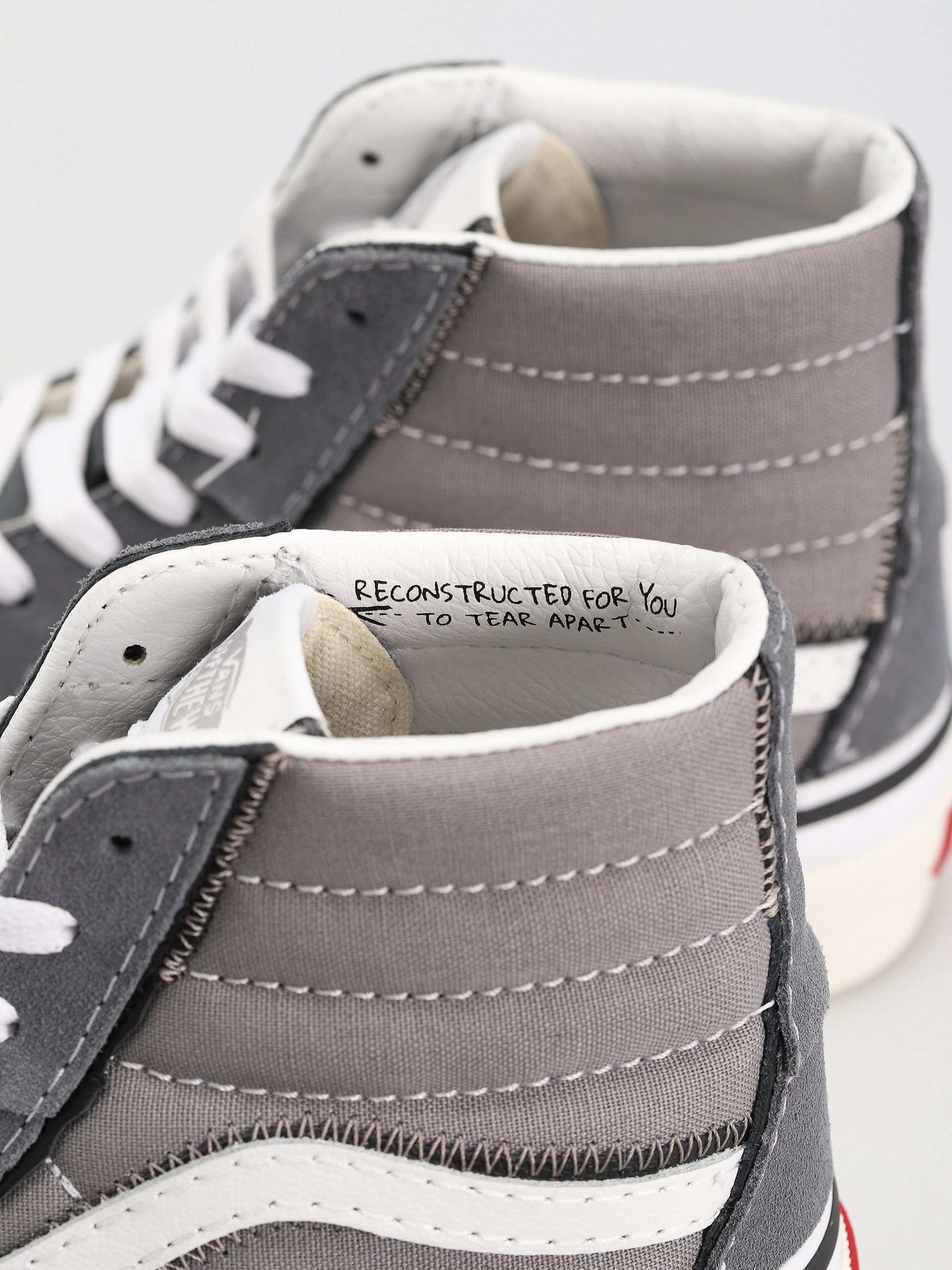 Pantofi Vans Sk8 Hi Reconstruct (grey)