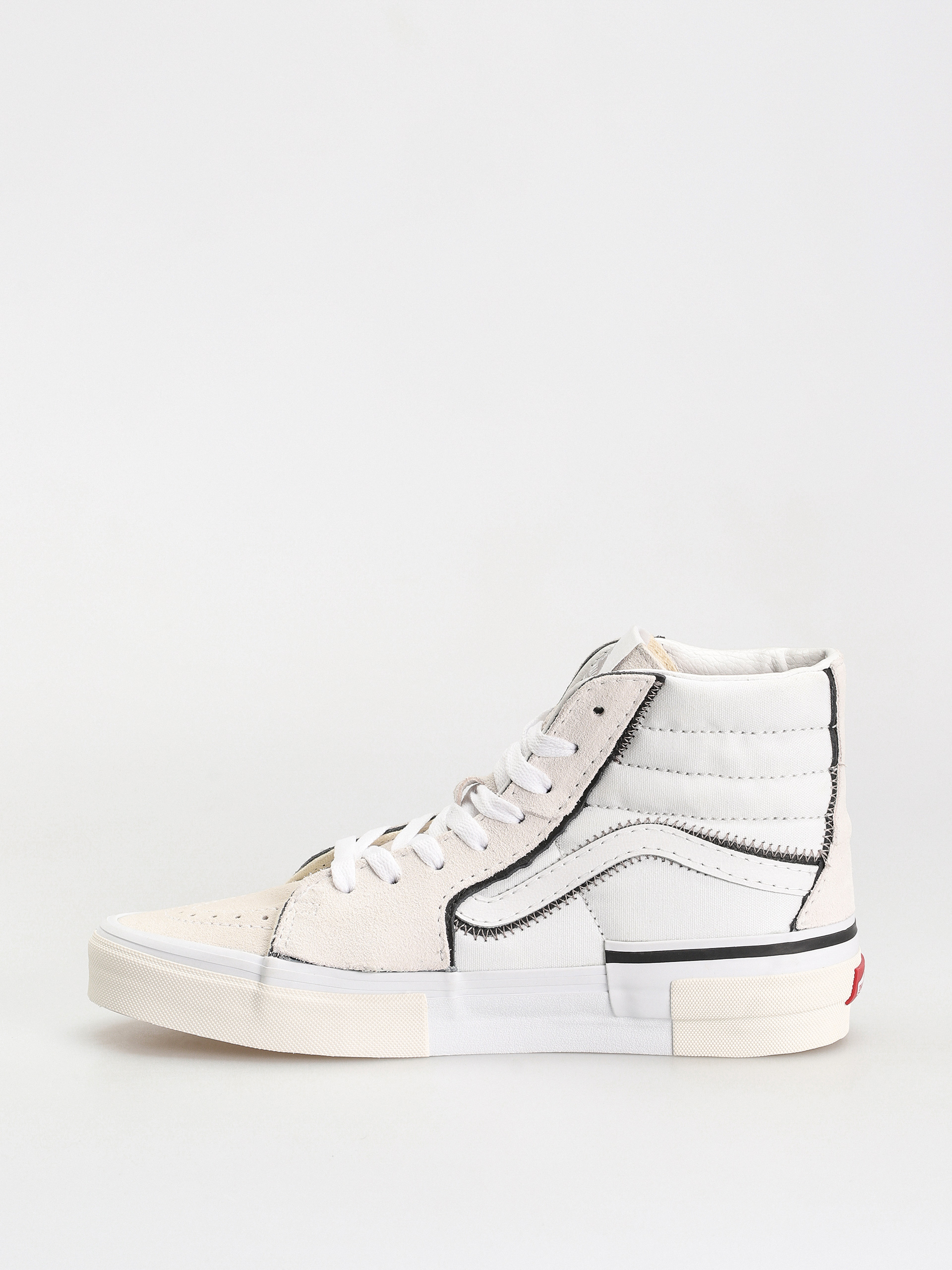 Pantofi Vans Sk8 Hi Reconstruct (true white)