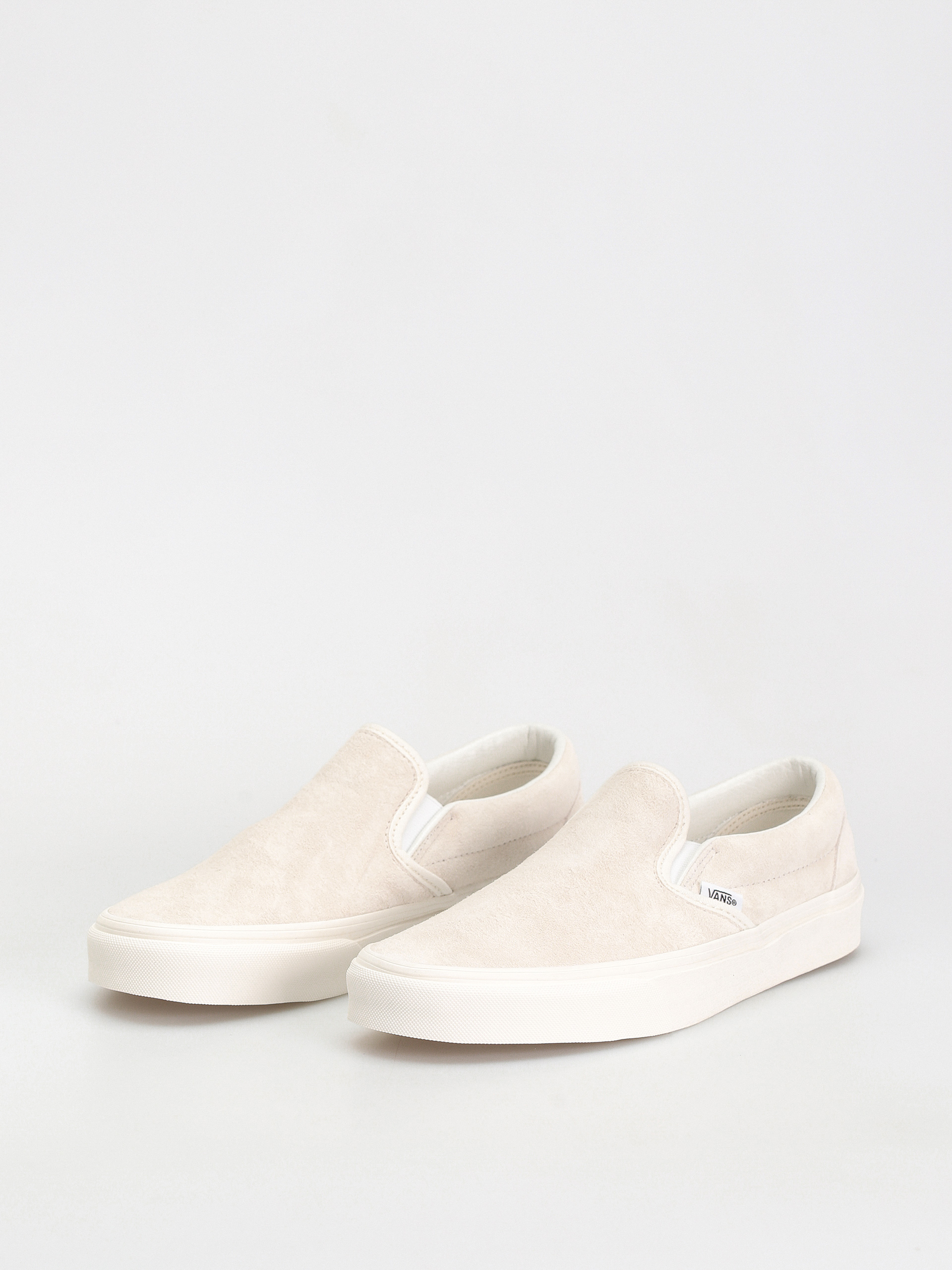 Pantofi Vans Classic Slip On (pig suede blanc de blanc)