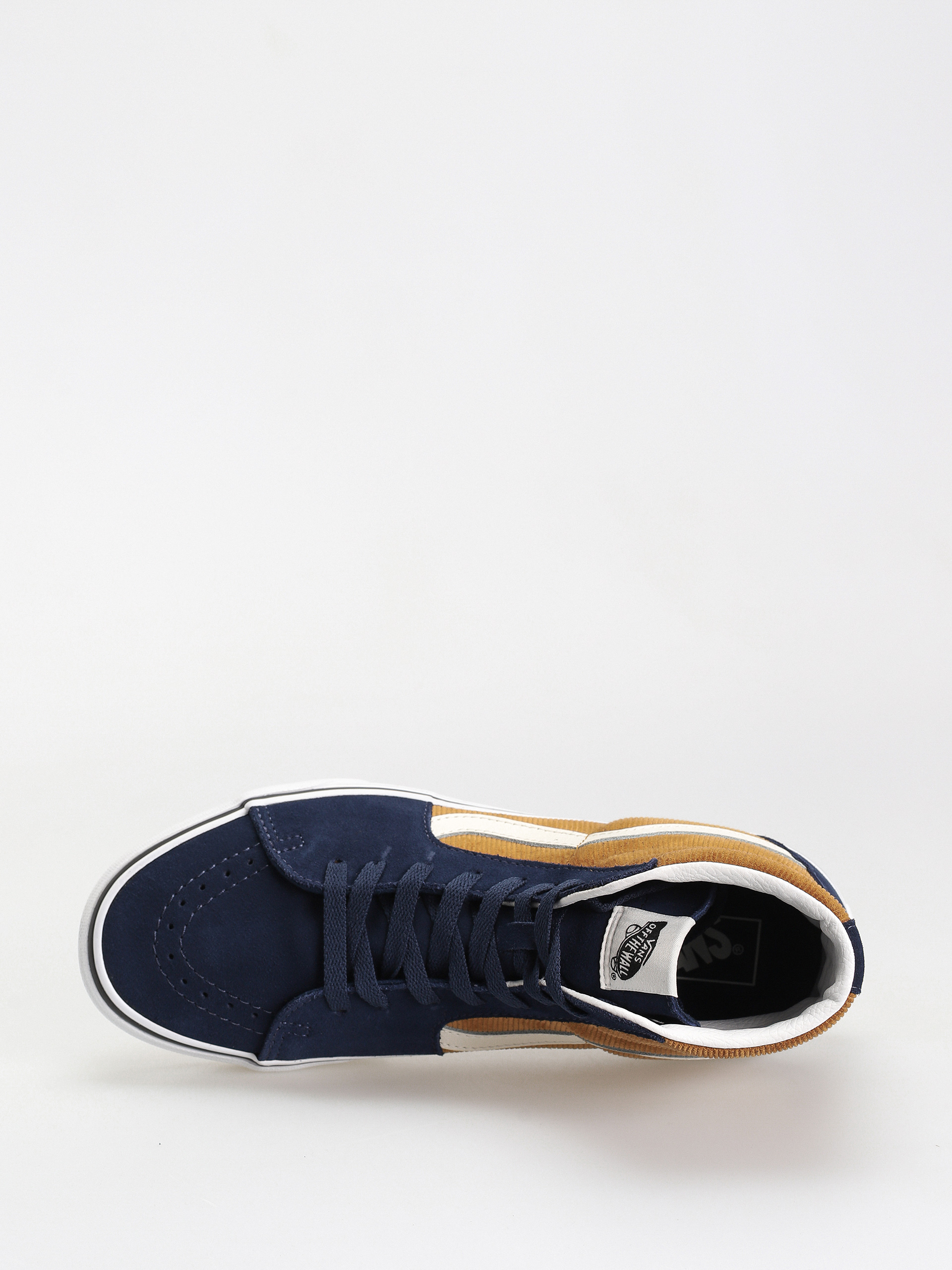 Pantofi Vans Sk8 Hi (mini cord blue/brown)